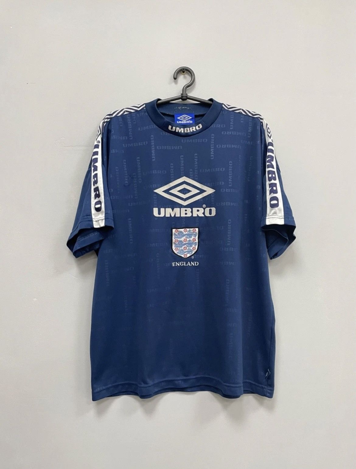 Umbro England 1996 Training Football Shirt Soccer Jersey Umbro Size US L / EU 52-54 / 3 - 1 Thumbnail