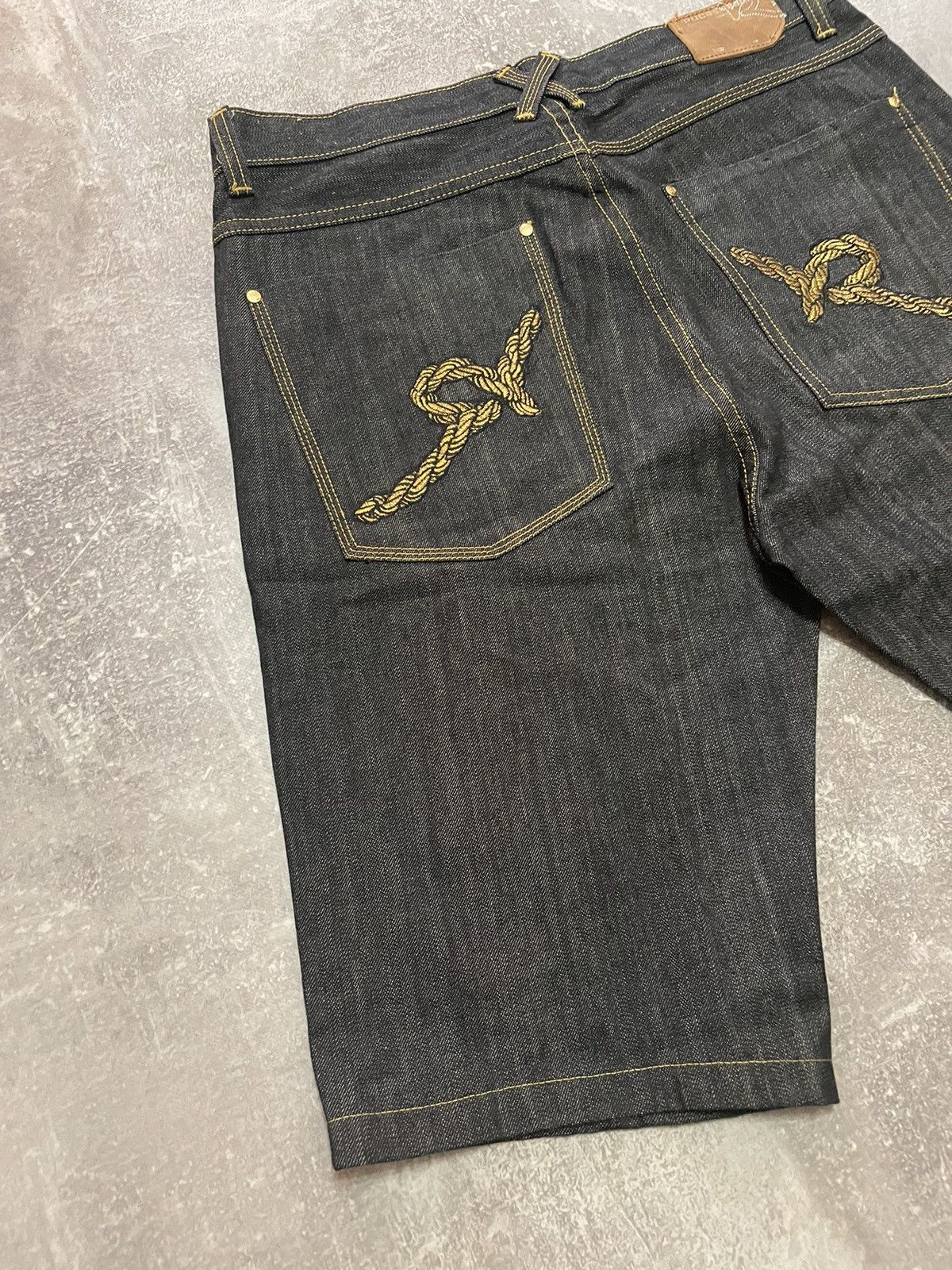 Rocawear × Vintage Vintage Rocawear Rap Jeans Shorts Size US 38 / EU 54 - 3 Thumbnail