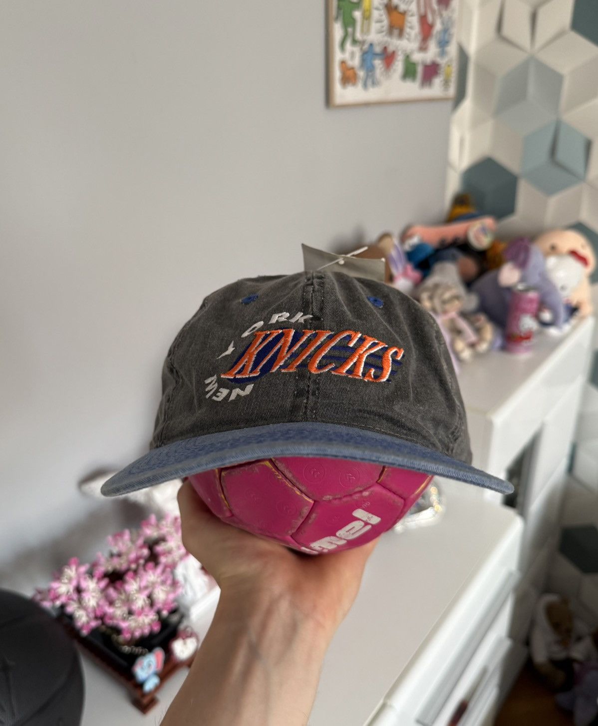 Vintage BNWT 90’s New York Knicks NBA Licensed Cap Hat One Size Size ONE SIZE - 6 Thumbnail