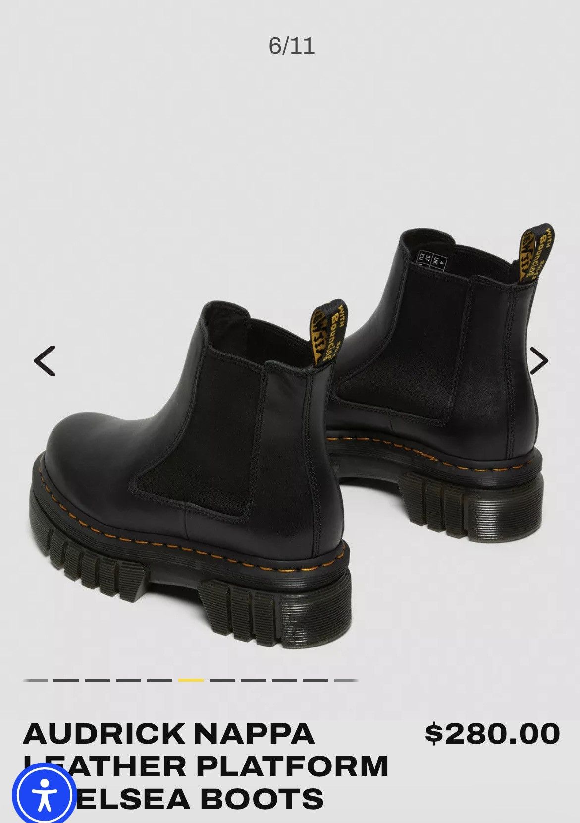 Dr. Martens Audrick Chelsea Size US 10 / EU 43 - 3 Thumbnail