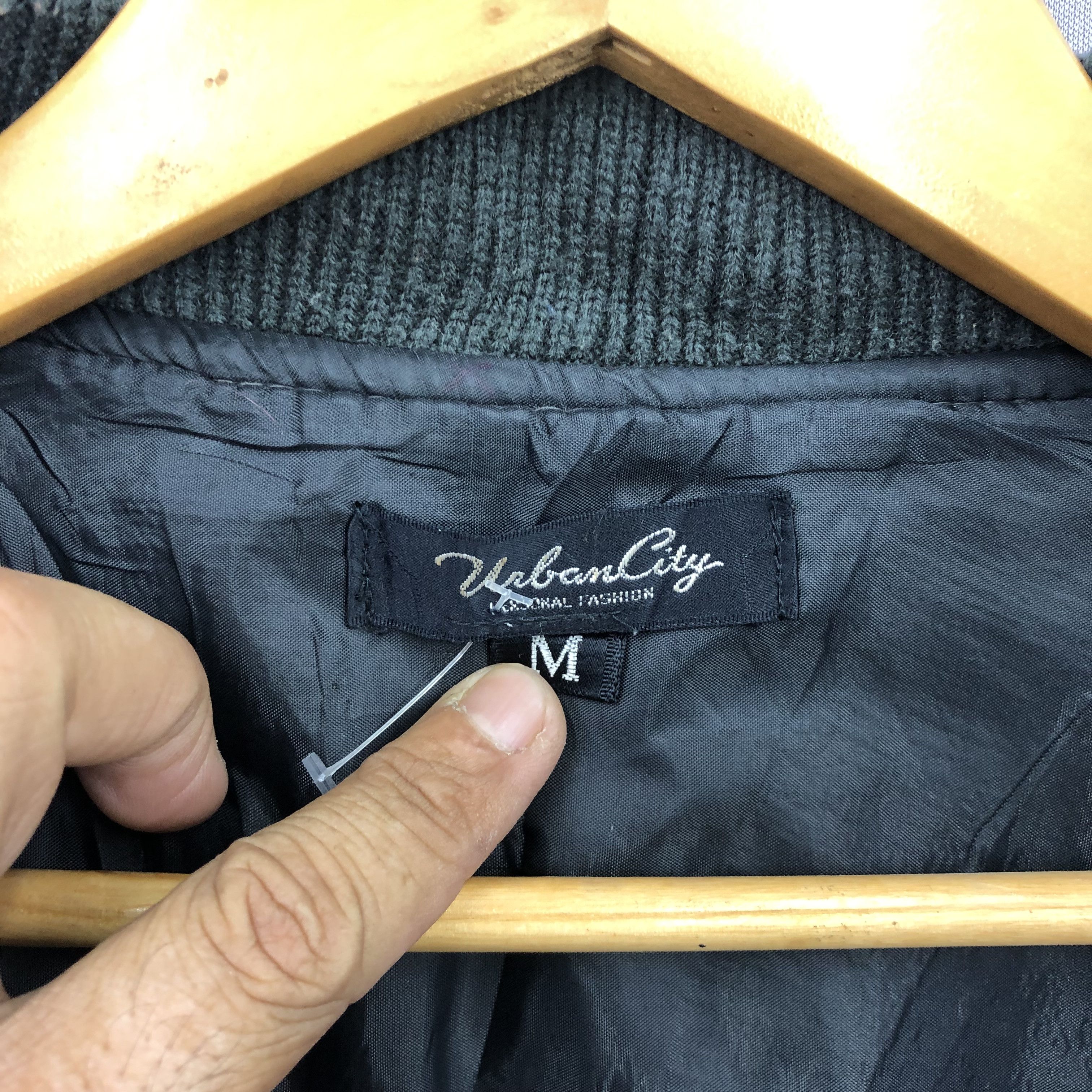 Japanese Brand Vintage Urban City Wool Varsity Baseball College Jacket Size M / US 6-8 / IT 42-44 - 6 Thumbnail