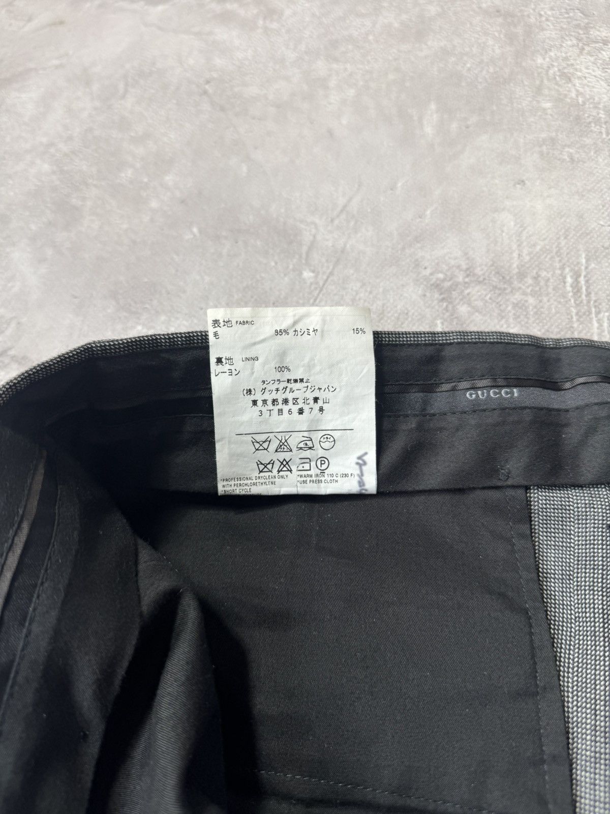 Gucci Gucci Distressed Trouser Pants Size 52R - 16 Thumbnail