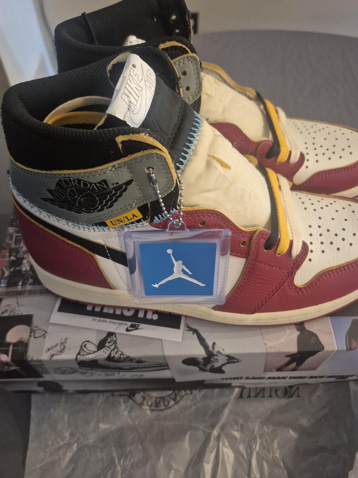 Jordan Brand Jordan 1 Retro High OG SP Union LA Chicago Shadow Sz 8.5 M Size US 8.5 / EU 41-42 - 3 Thumbnail