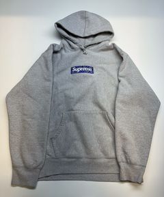 Grey supreme bandana discount hoodie