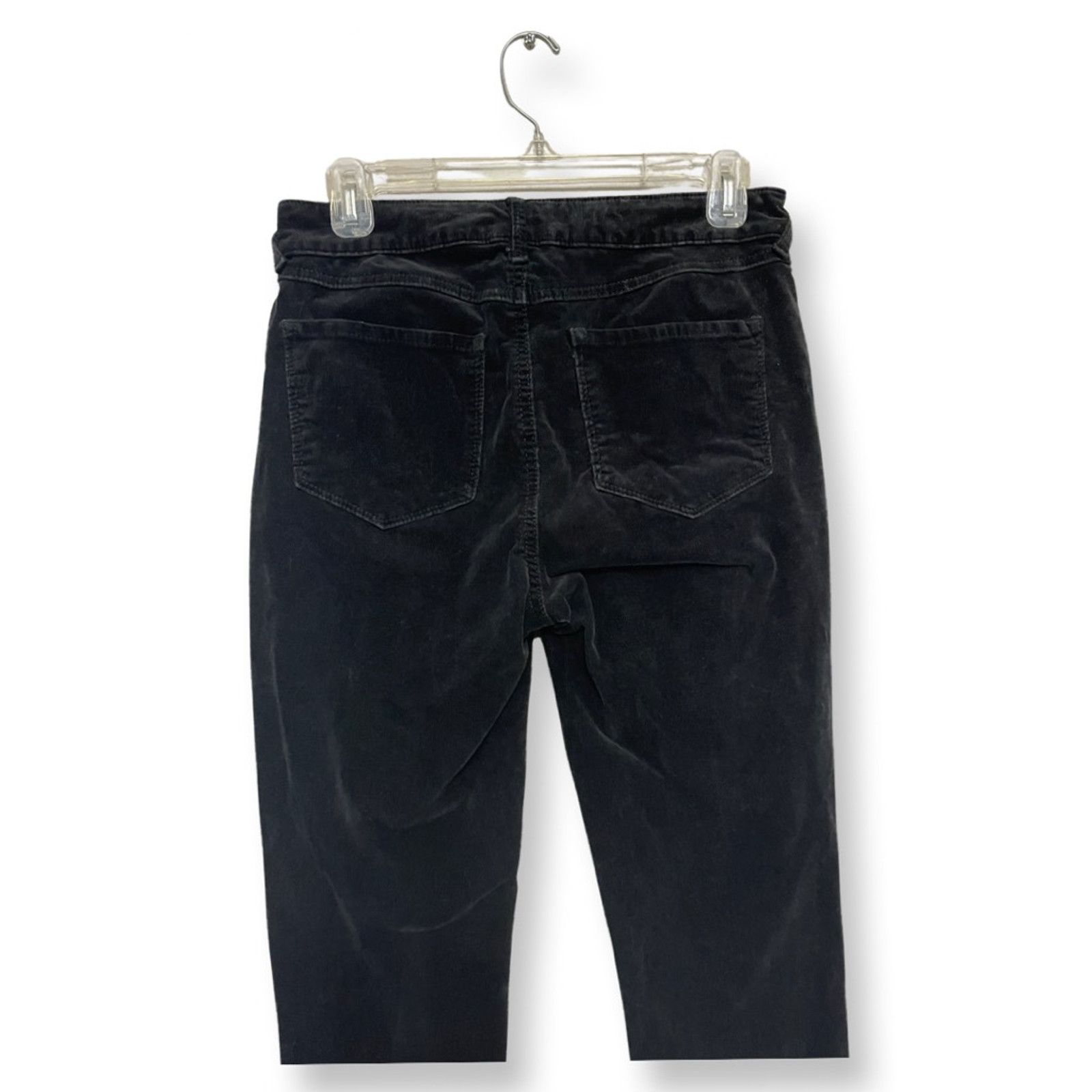 Other Rewash Womens Skinny Slim Pants Black Stretch Corduroy 5R/27 Size 27" / US 4 / IT 40 - 5 Thumbnail