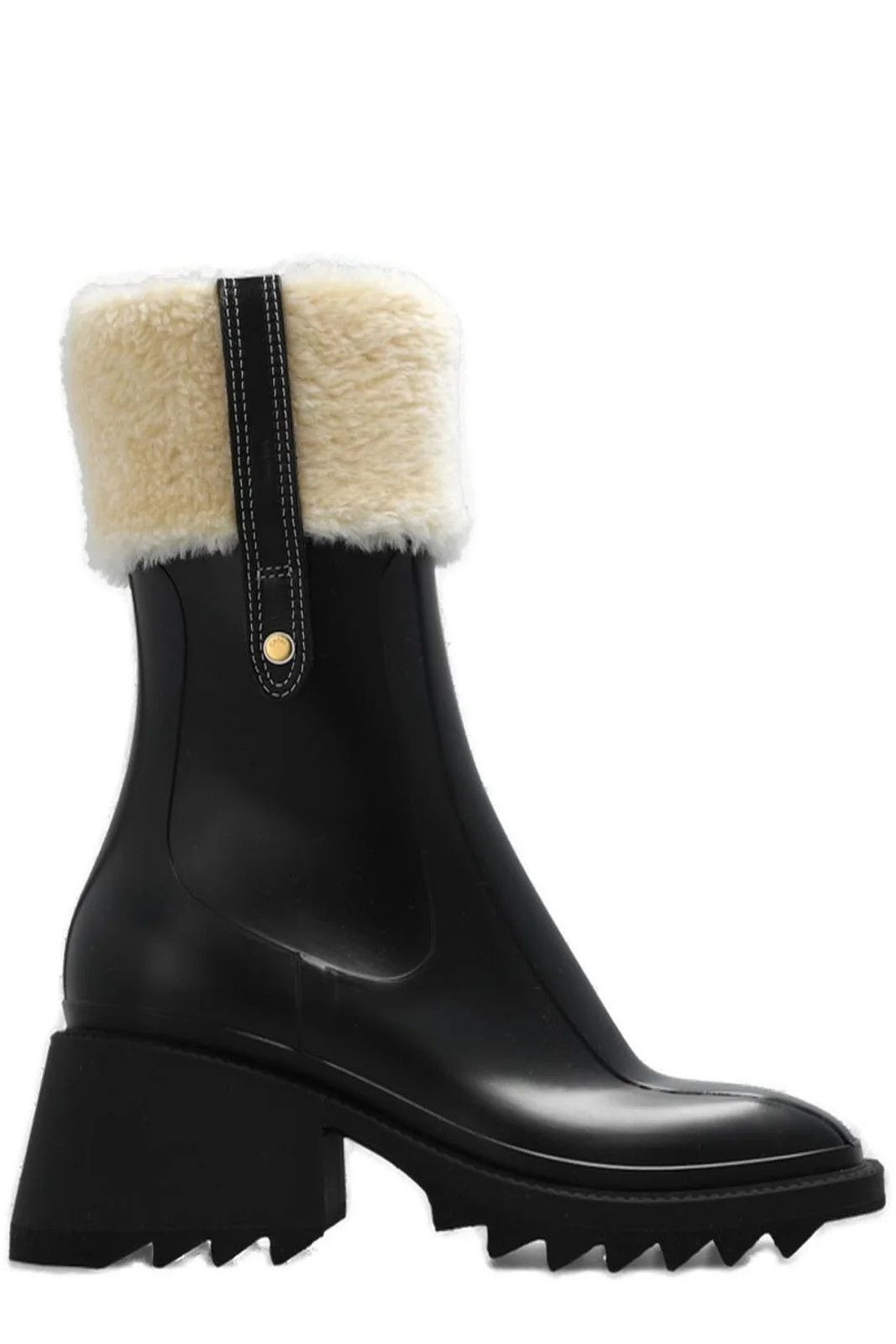 Chloe o1loc1c1024 Ankle Boots in Black/Beige Size US 6 / IT 36 - 1 Thumbnail