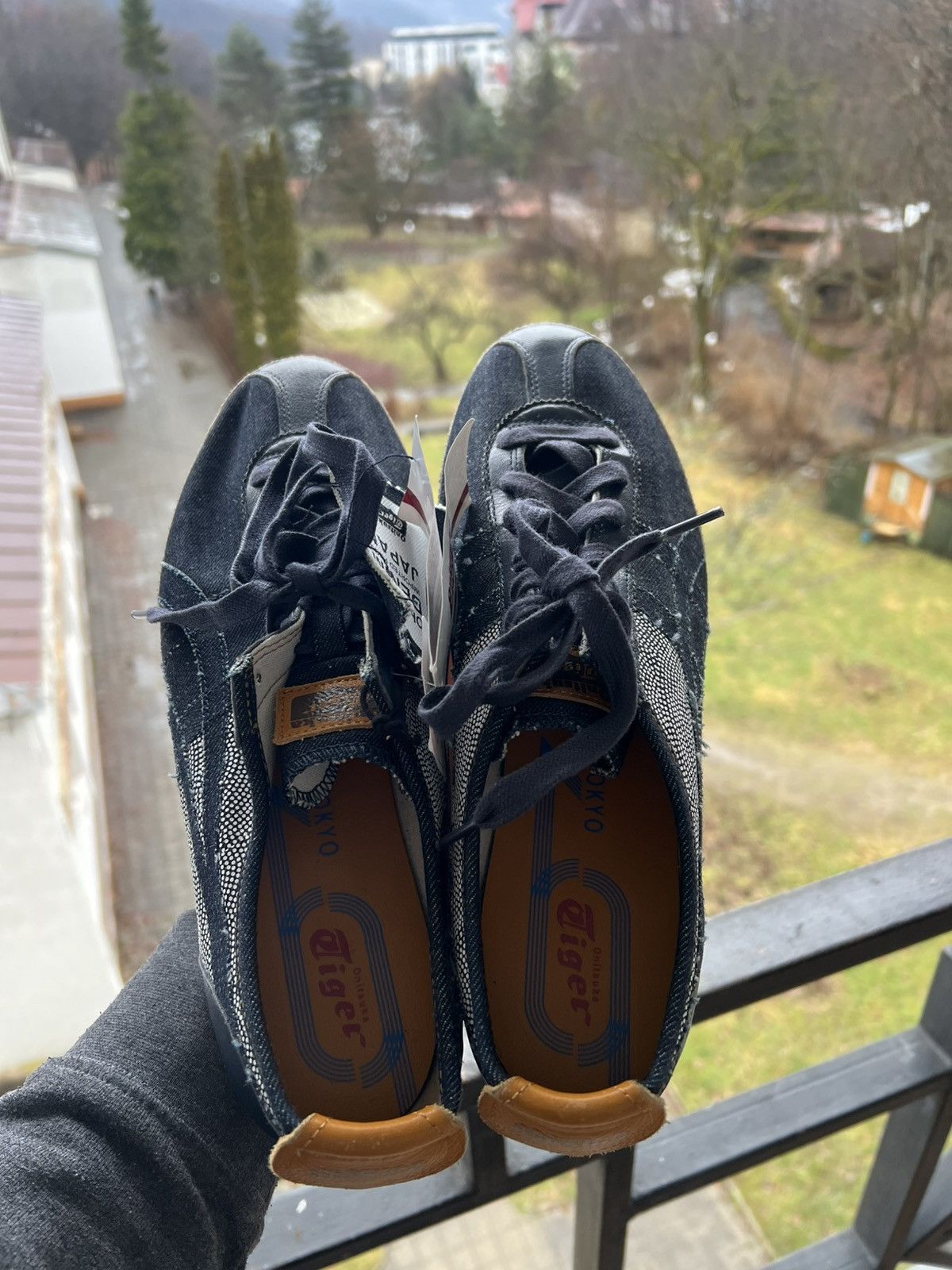 Onitsuka Tiger Vintage Asics Onitsuka Tiger Mexico Okayama Denim Sneakers Size US 10.5 / EU 43-44 - 5 Thumbnail