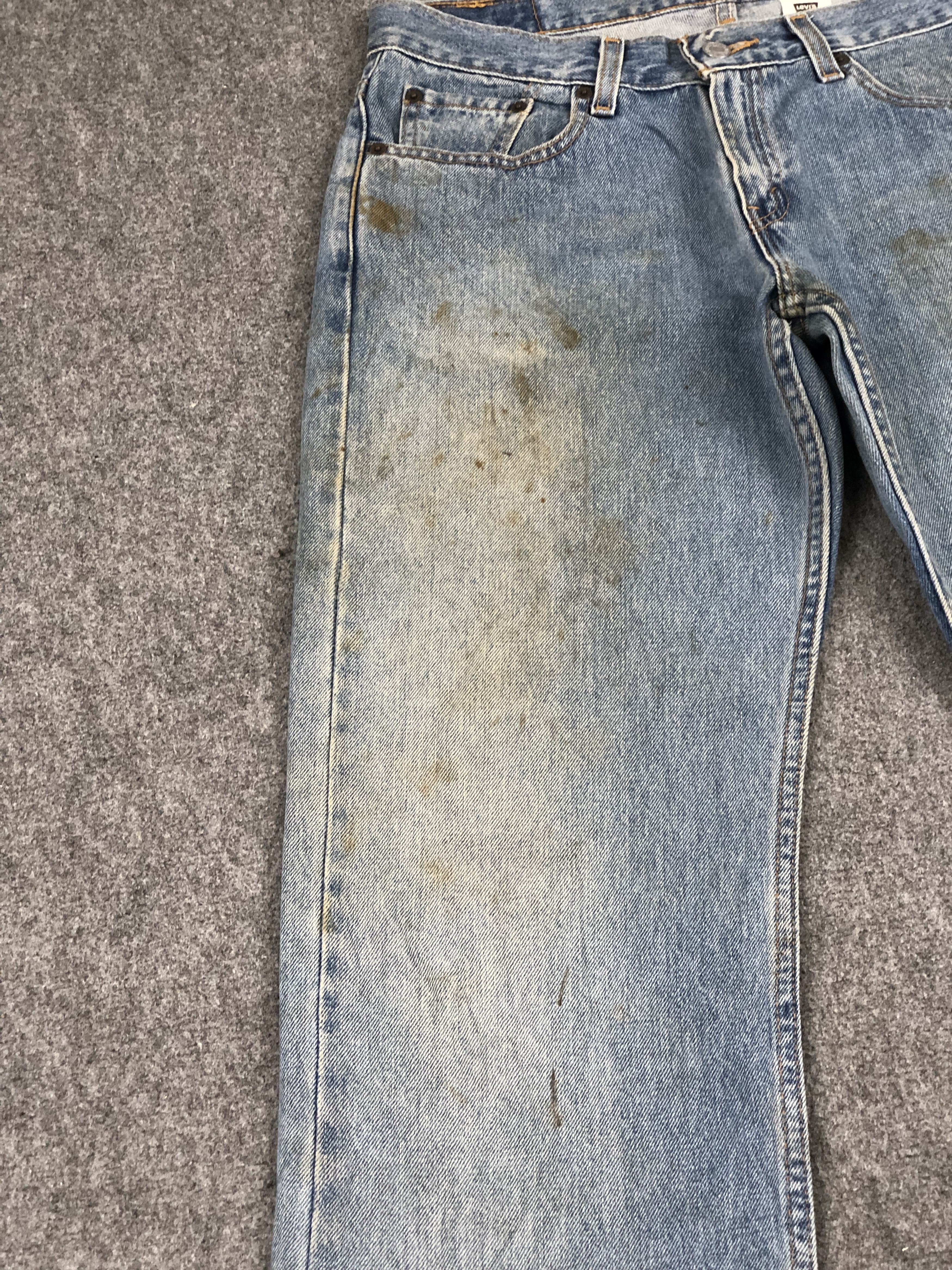 Levi's Vintage 90s Levi's 522 Superlow Loose Fit Jeans DP2238 Size US 31 - 11 Thumbnail