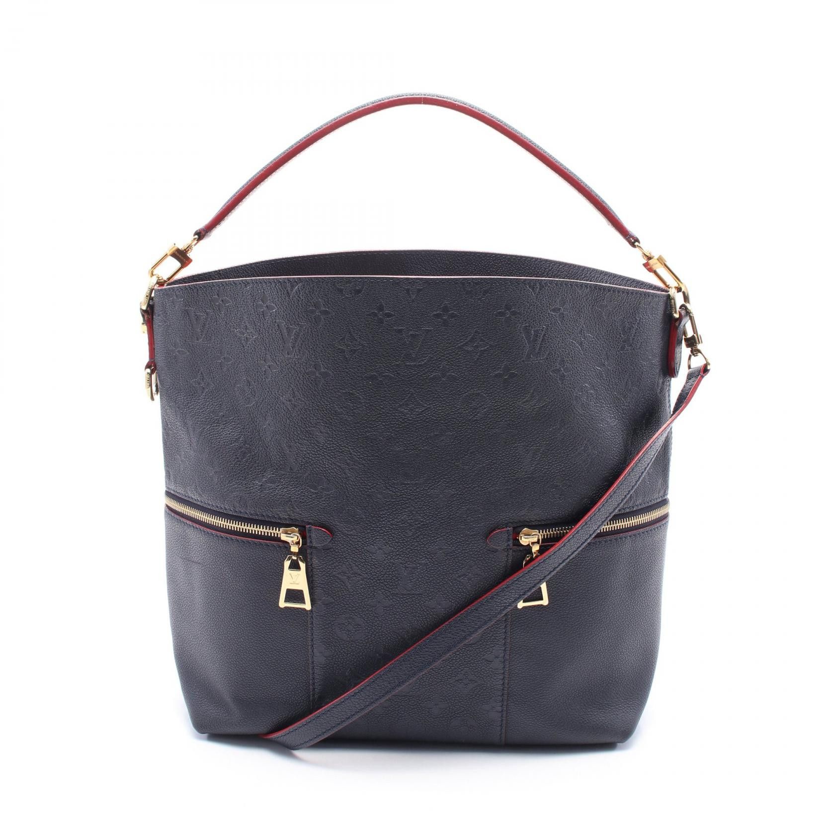 Louis Vuitton Louis Vuitton Mery Monogram Empreinte Shoulder Bag Leather Shoulder Bag M44012 in Blue, Women's