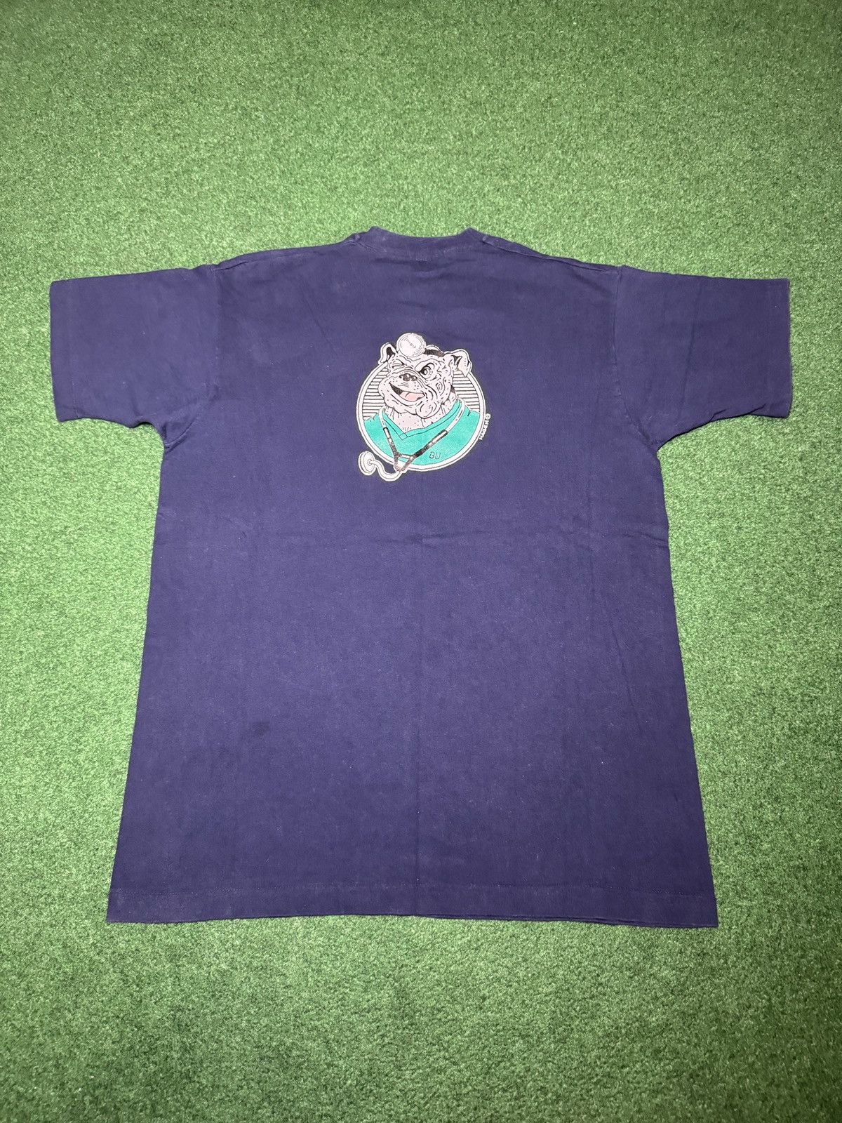 Fruit Of The Loom Vintage 90s Georgetown Medicine Med Student XL T Shirt Size US XL / EU 56 / 4 - 1 Thumbnail