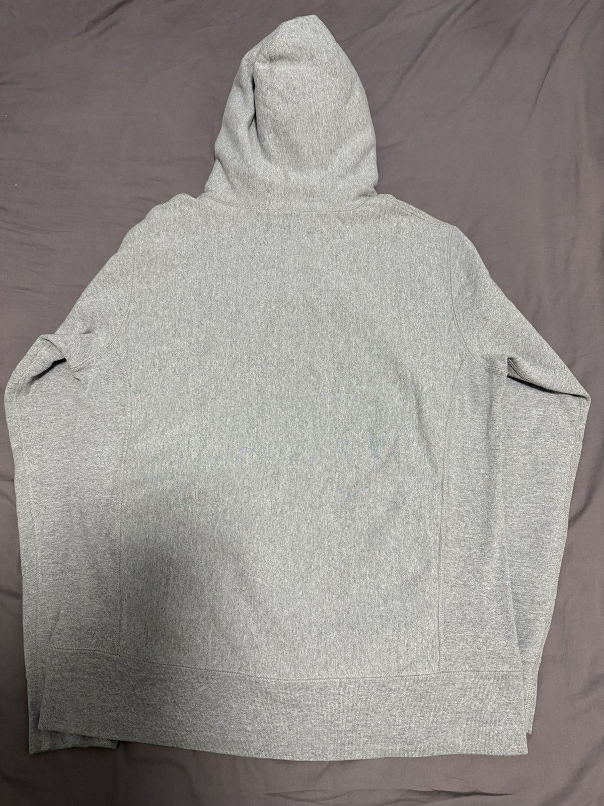 Supreme Supreme fw12 red on grey box logo hoodie hooded sweatershirt Size US L / EU 52-54 / 3 - 9 Thumbnail