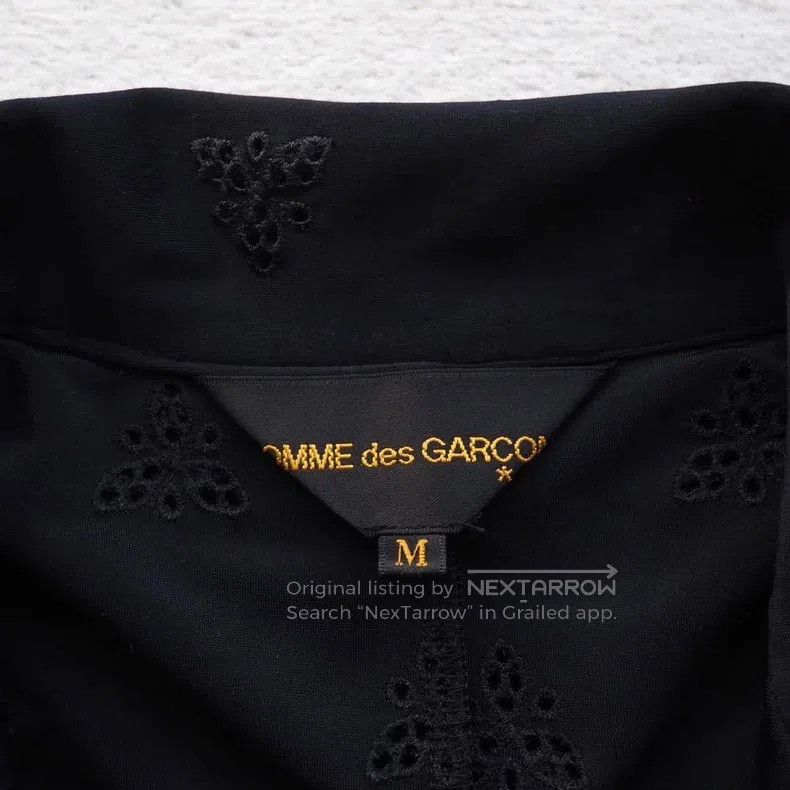 Comme des Garcons Comme Des Garcons Lace Embroidery Patchwork Pleated Jacket Size M / US 6-8 / IT 42-44 - 8 Thumbnail