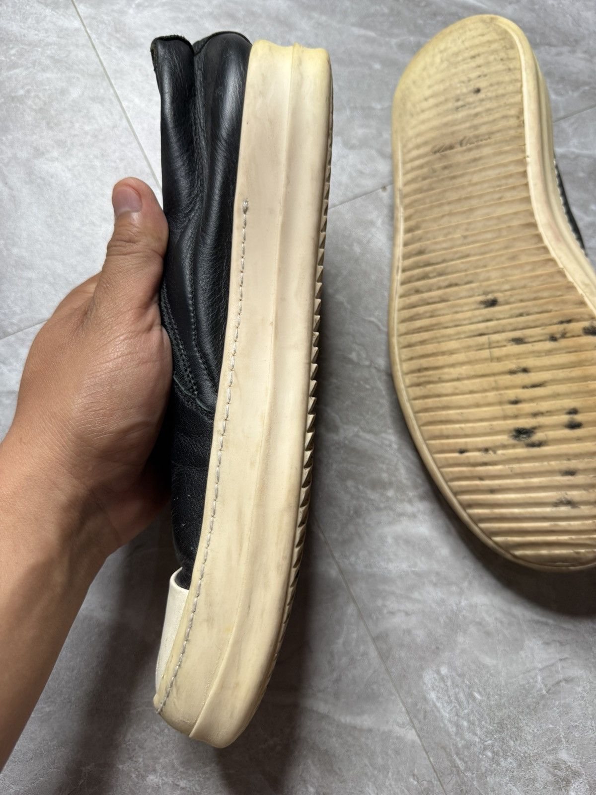 Rick Owens Rick Owens Low Top Boat Shoes “Mainline” Size US 9 / EU 42 - 4 Thumbnail