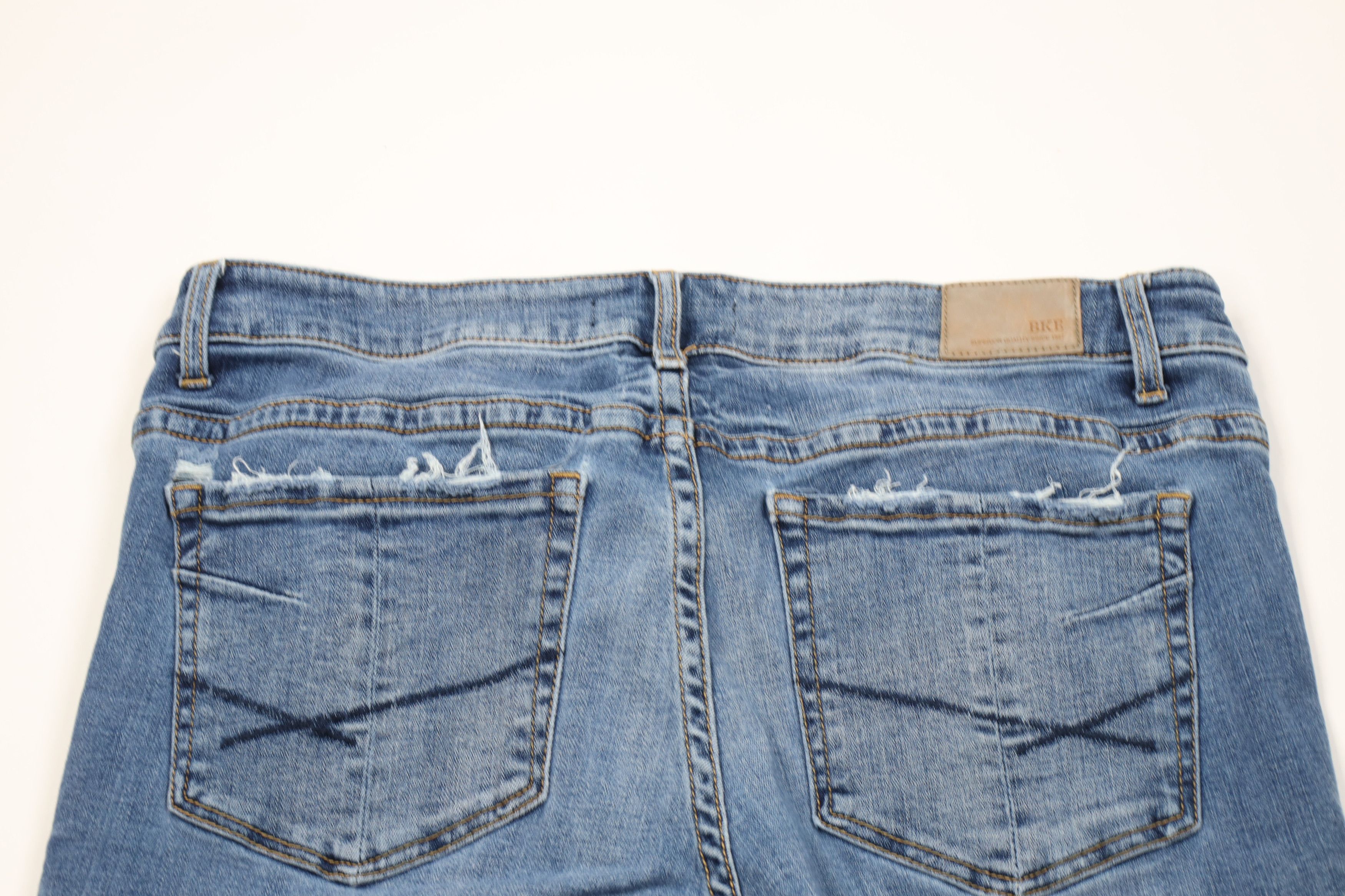 Vintage Buckle BKE Thick Stitch Payton Bootcut Jeans Stretch Size 32" / US 10 / IT 46 - 11 Thumbnail