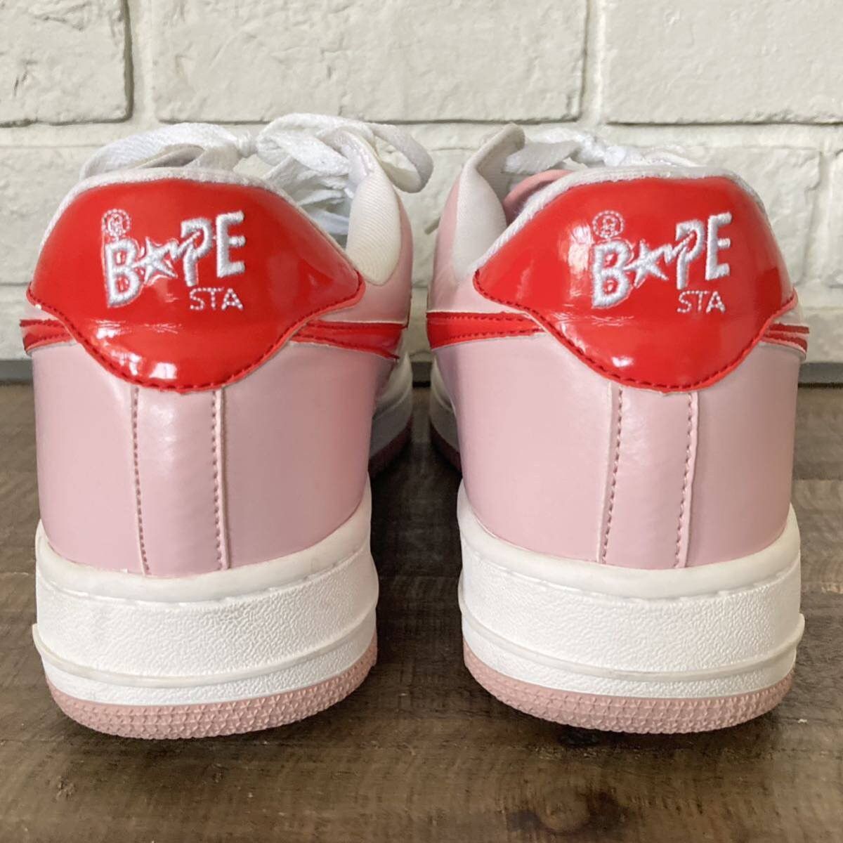 Bape × Nigo BAPESTA patent leather sneakers BAPE STA a bathing ape NIGO Size US 9.5 / EU 42-43 - 5 Thumbnail