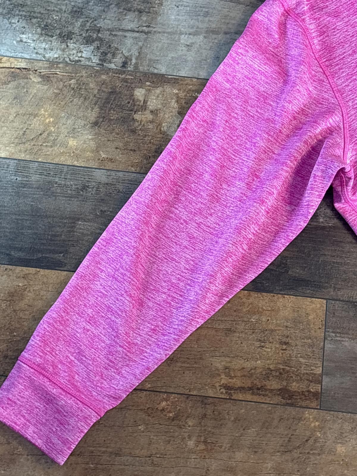 Under Armour Under Armour Pink Hoodie Sweatshirt with Navy Logo Size ONE SIZE - 3 Thumbnail