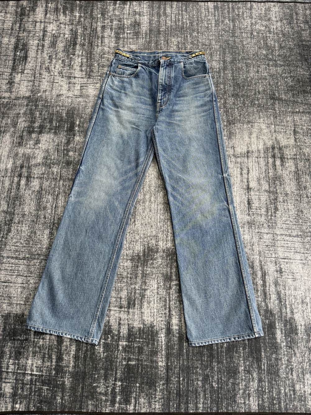 Celine Celine Chain Detail Jeans Size 28 Size 28" / US 6 / IT 42 - 1 Thumbnail