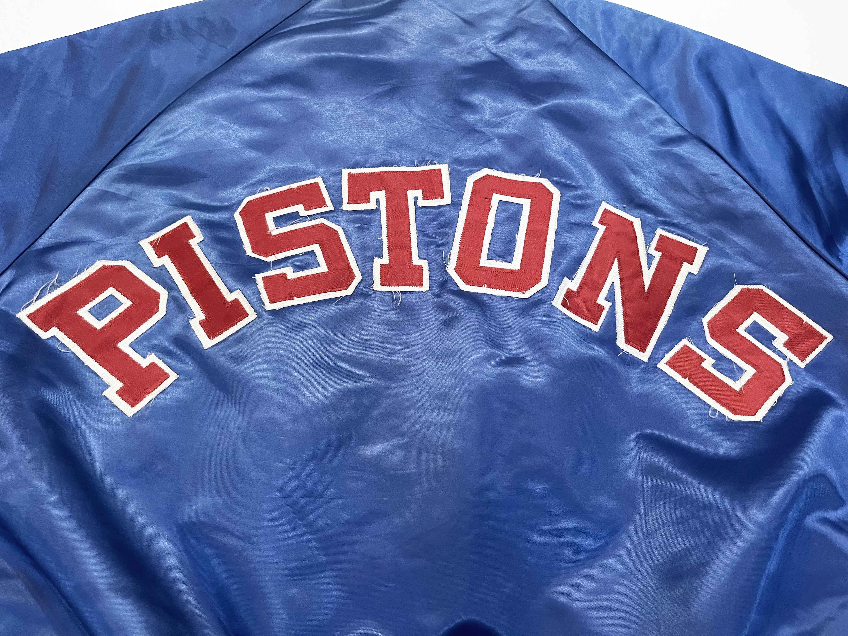 Chalk Line × NBA × Vintage Vintage Chalk Line NBA Detroit Pistons Satin Bomber Jacket Size US L / EU 52-54 / 3 - 7 Thumbnail