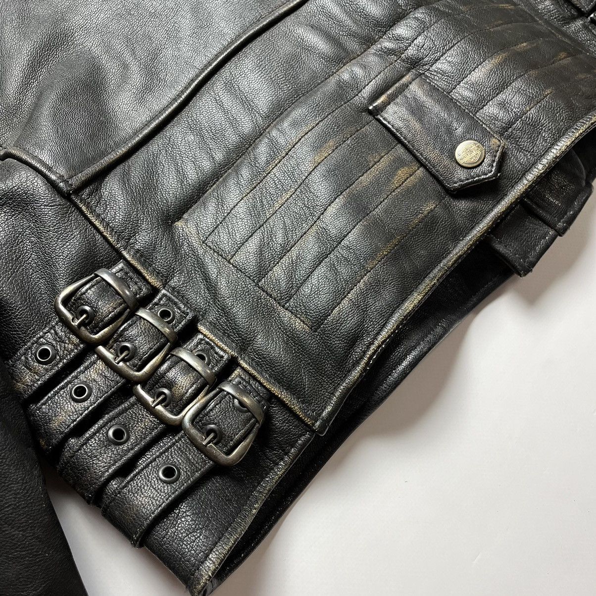 Harley Davidson Harley Davidson Motorcycles Leather Jacket Size US XL / EU 56 / 4 - 13 Thumbnail