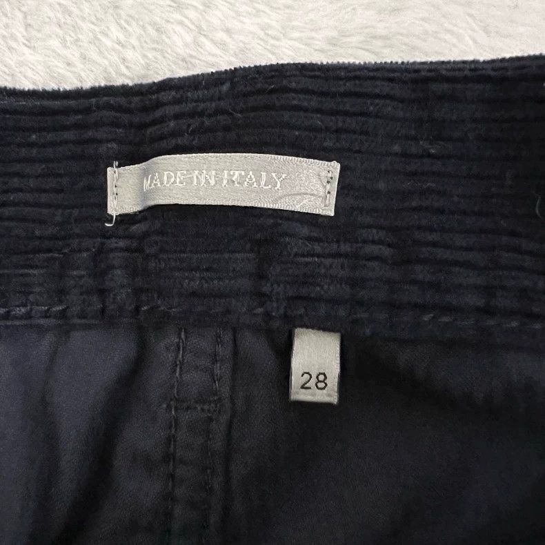 Dior Dior Dark blue corduroy straight trousers 2502-Nextarrow Size US 28 / EU 44 - 7 Thumbnail