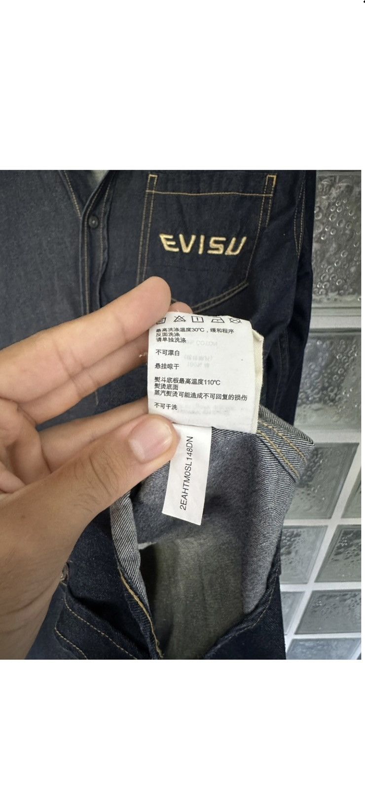 Evisu Evisu Daicock Denim Shirt Size US L / EU 52-54 / 3 - 5 Thumbnail