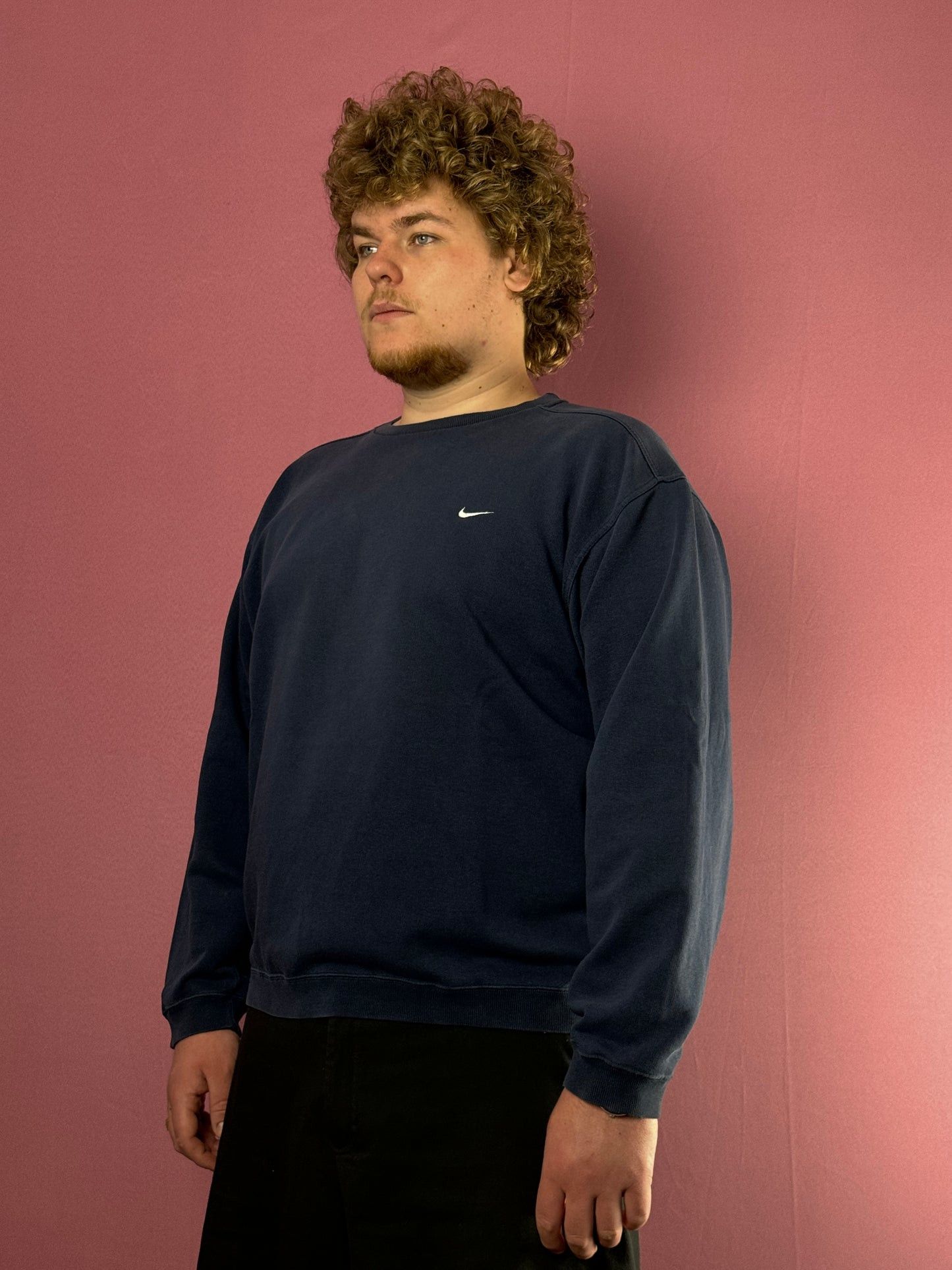 90s Nike Swoosh Vintage Men's Sweatshirt - XL