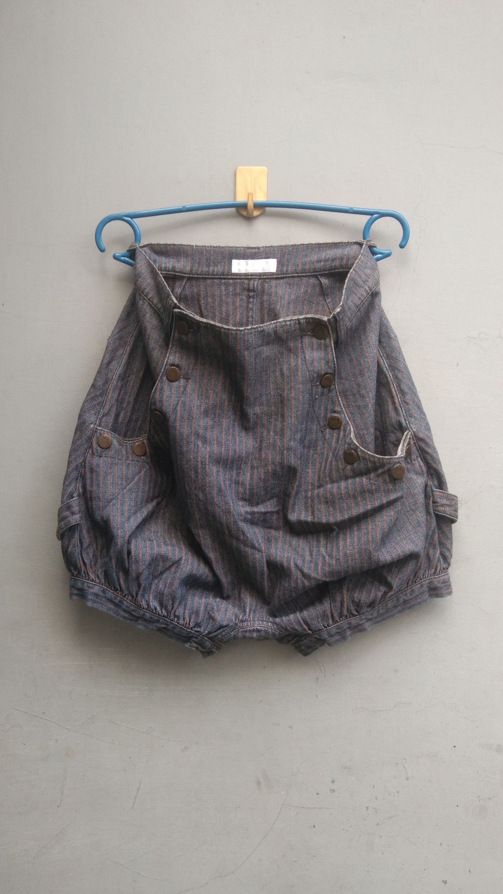 Japanese Brand × Ne-Net Nenet stripe short pants Size 29" - 1 Thumbnail