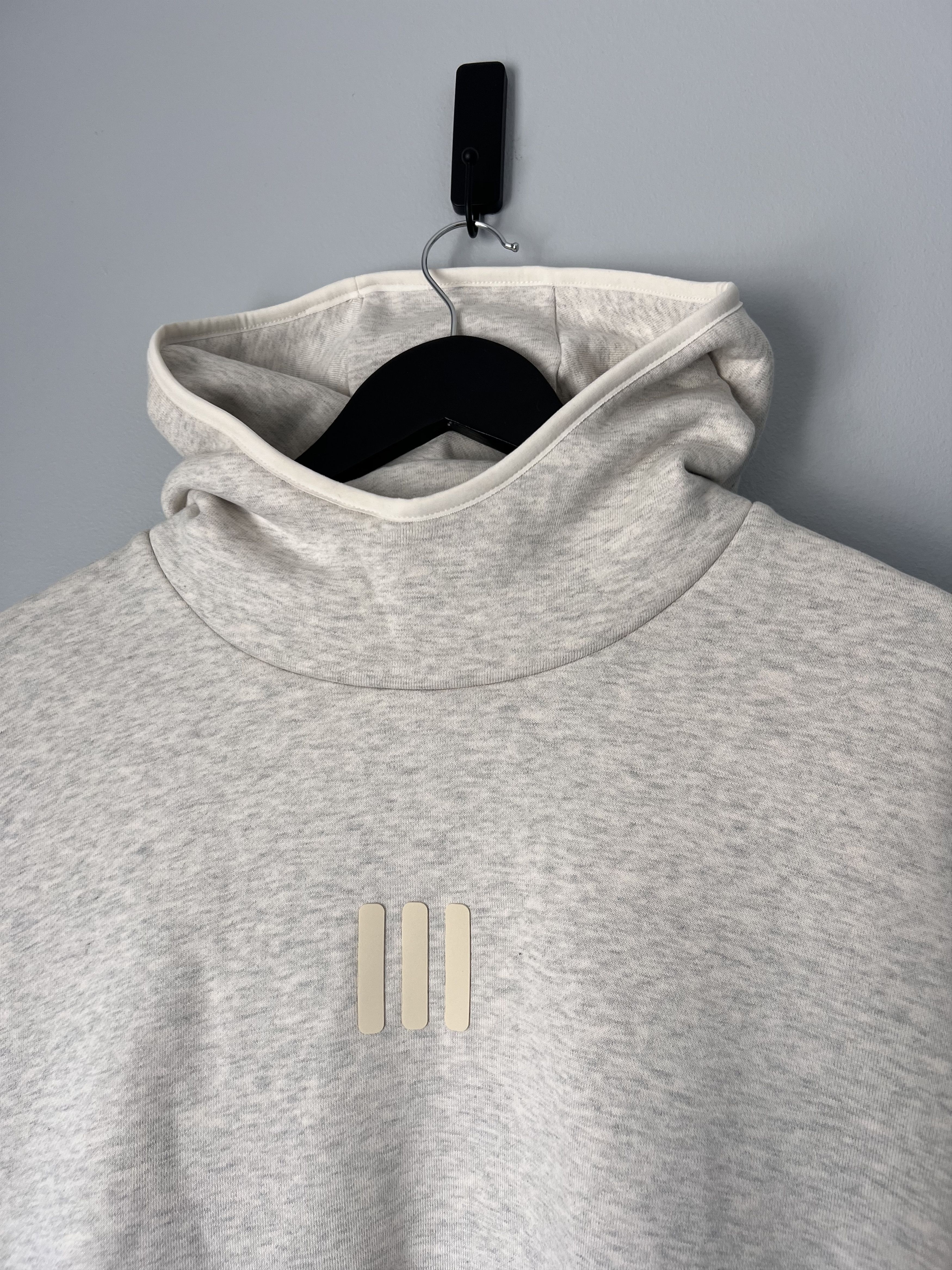 Adidas × Fear of God Adidas Fear of God Athletics Heather Hoodie in Oatmeal Size US L / EU 52-54 / 3 - 2 Thumbnail