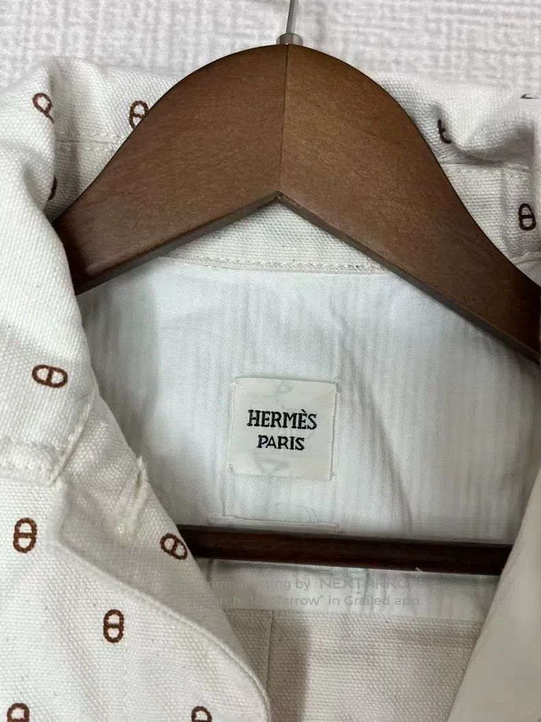 Hermes Hermes Pig nose printed denim jacket Size XS / US 0-2 / IT 36-38 - 3 Thumbnail