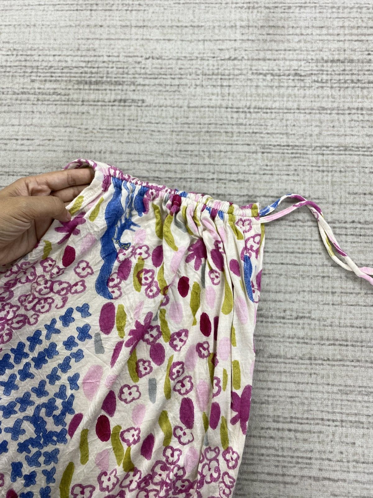 Issey Miyake × Tsumori Chisato × Vintage Tsumori Chisato By Issey Miyake Floral Axolotl Wolf Dress Size XXL / US 16-18 / IT 52-54 - 6 Thumbnail