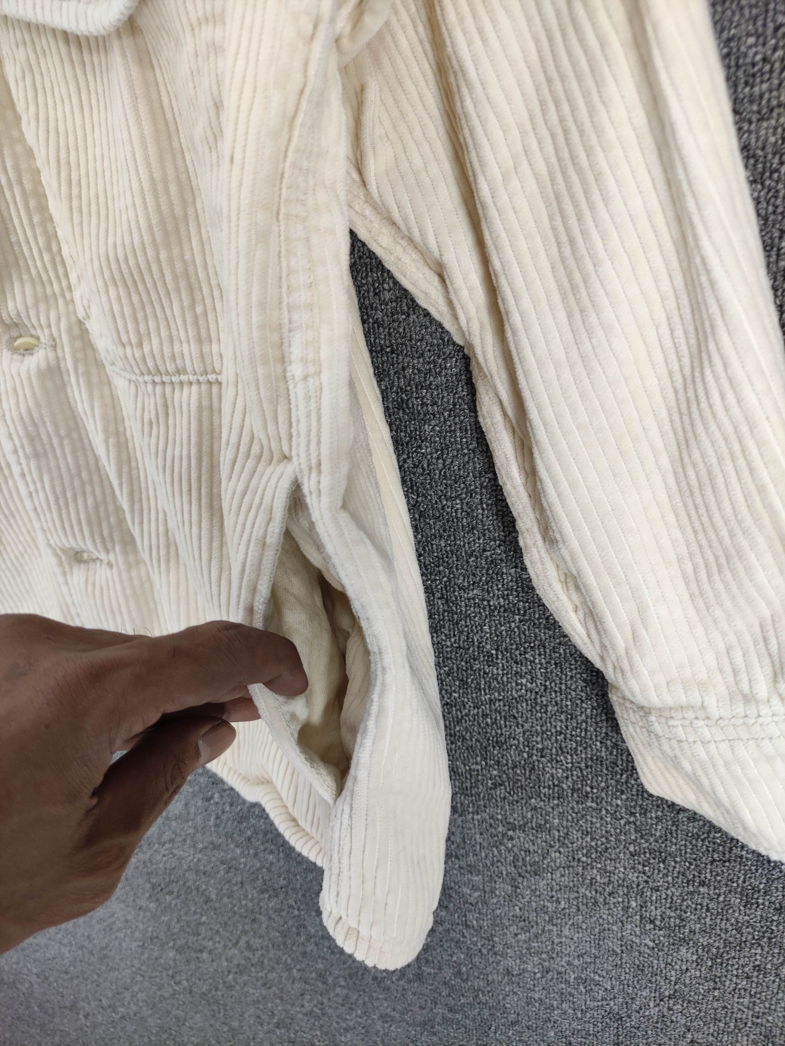GU Vintage Gu Corduroy Jacket Shirt Button Up Size S / US 4 / IT 40 - 3 Thumbnail