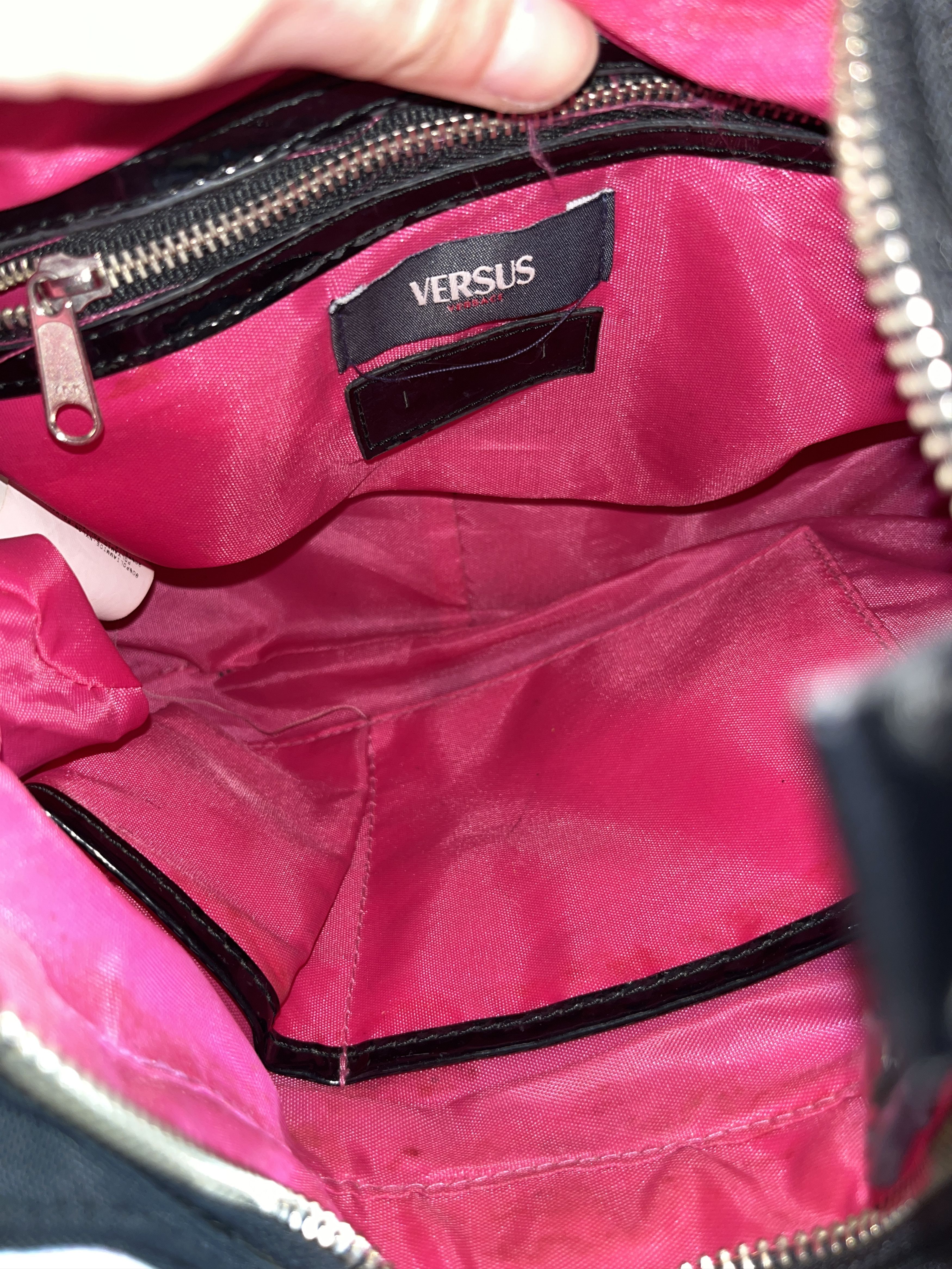Versus Versace Versus Versace varnished shoulder hand bag Balenciaga style Size ONE SIZE - 16 Thumbnail