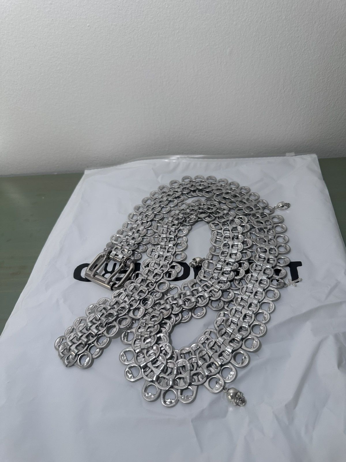 Greedy Unit GREEDY UNIT SILVER BOTTLE CAP BELT V1 Size ONE SIZE - 3 Thumbnail