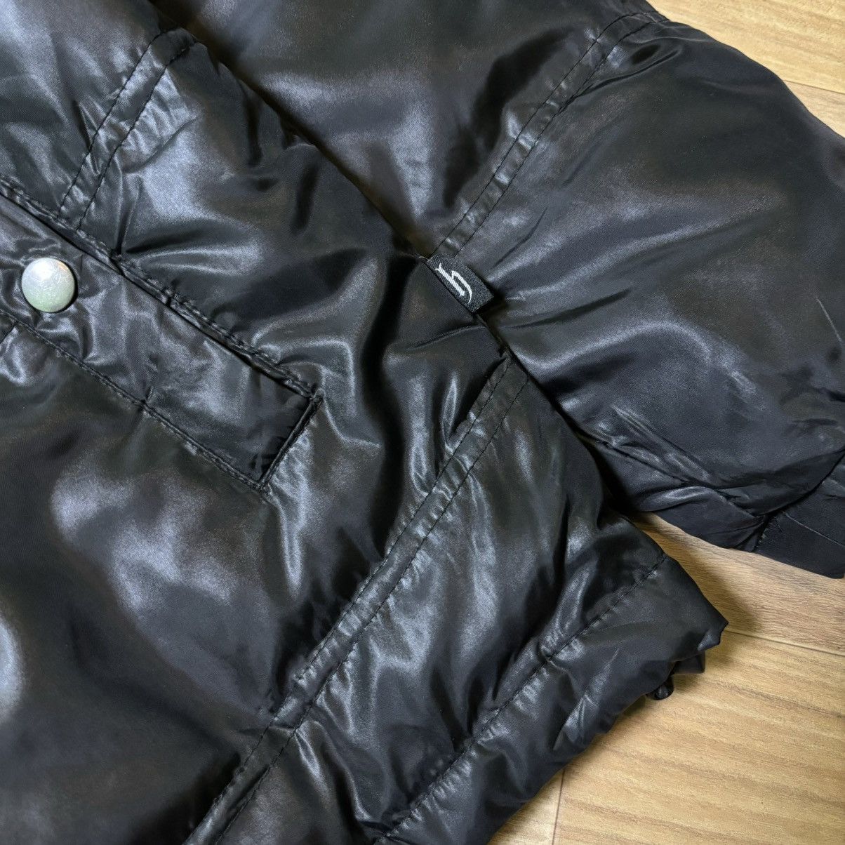 Ifsixwasnine LGB Style fur jacket down puffer Y2K japan