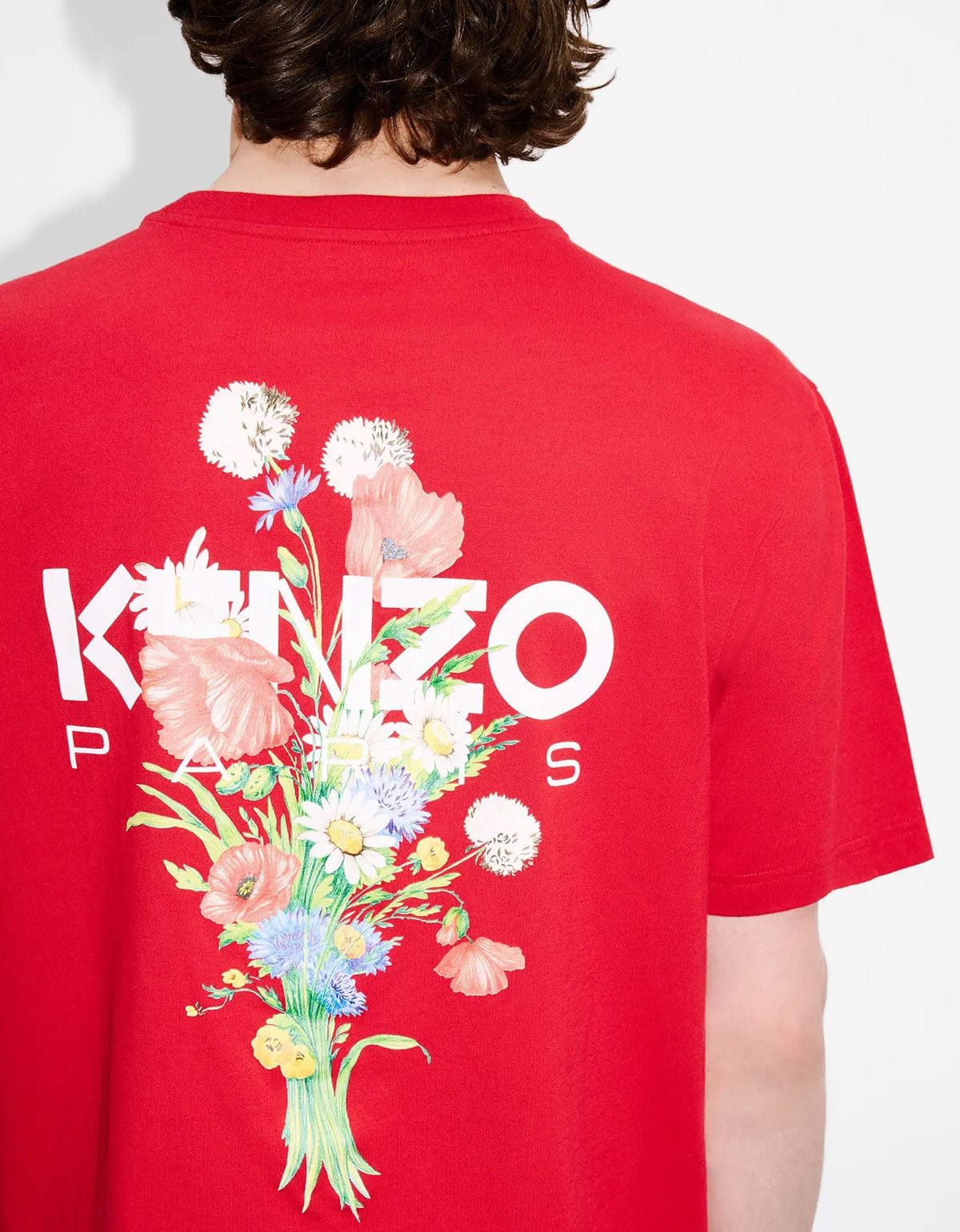 Kenzo Kenzo Archive Bouquet Red T-Shirt Size US XL / EU 56 / 4 - 3 Thumbnail