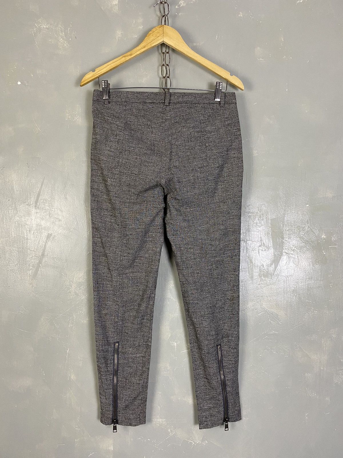 Alexander McQueen Alexander McQueen Ankle Zip Wool Pants Size 28" / US 6 / IT 42 - 6 Thumbnail