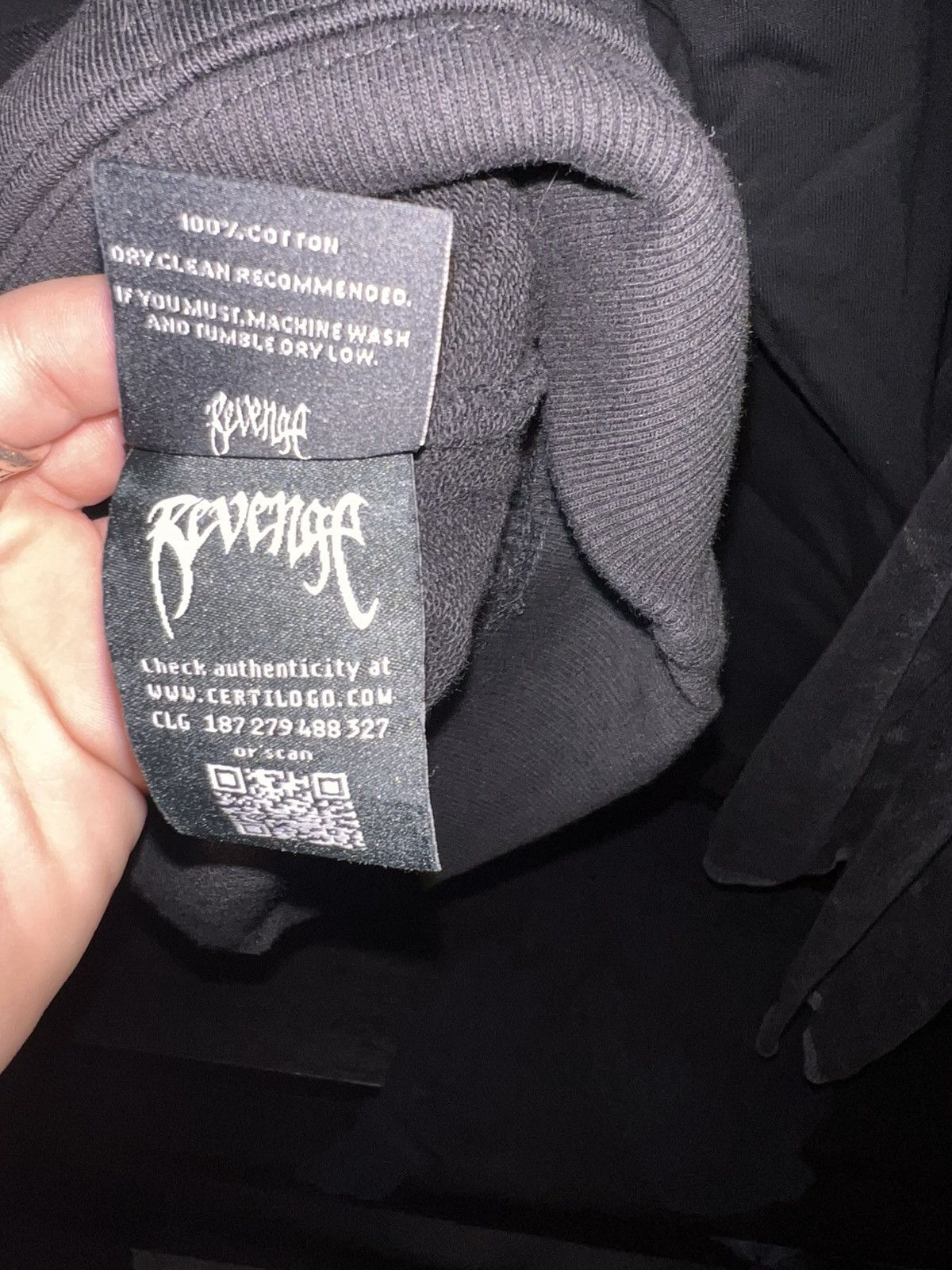Revenge Revenge KILL Bred hoodie Size US L / EU 52-54 / 3 - 7 Thumbnail
