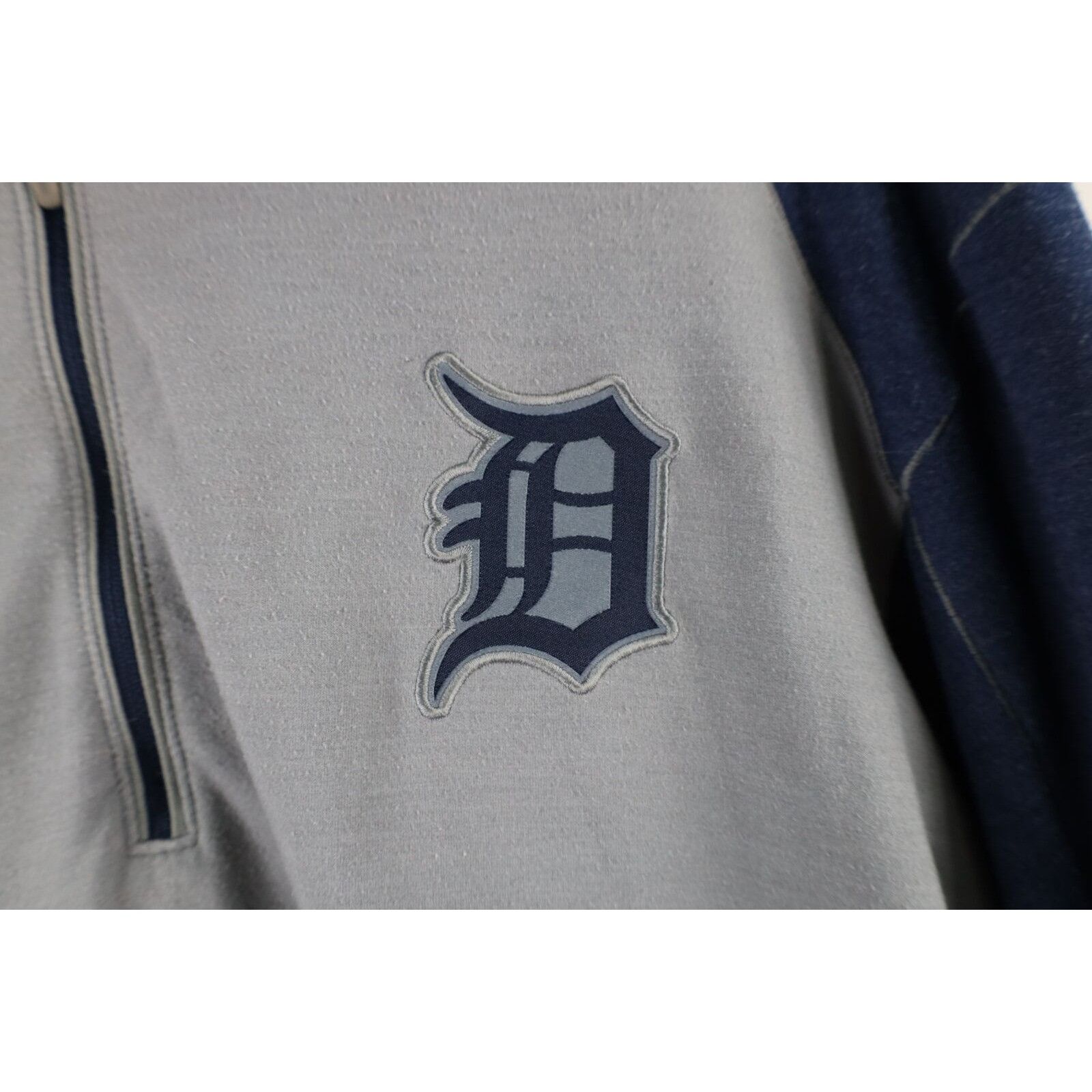 Nike Nike Old English D Detroit Tigers Baseball Half Zip Top Size US L / EU 52-54 / 3 - 6 Thumbnail