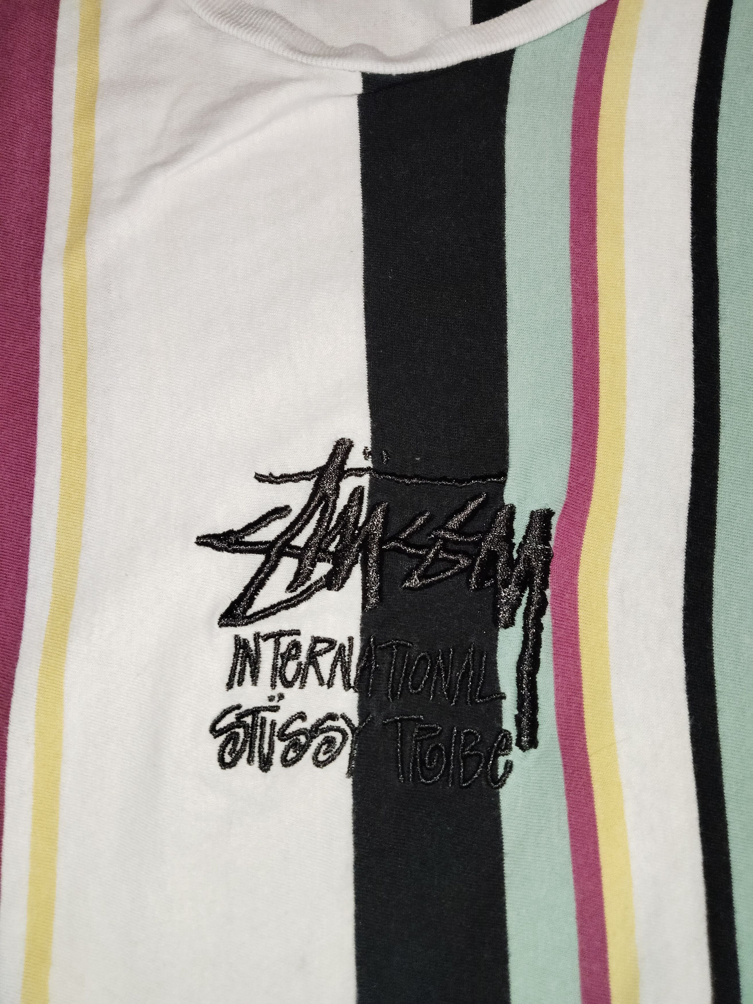 Stussy STUSSY Stripes Tee Size US L / EU 52-54 / 3 - 2 Thumbnail