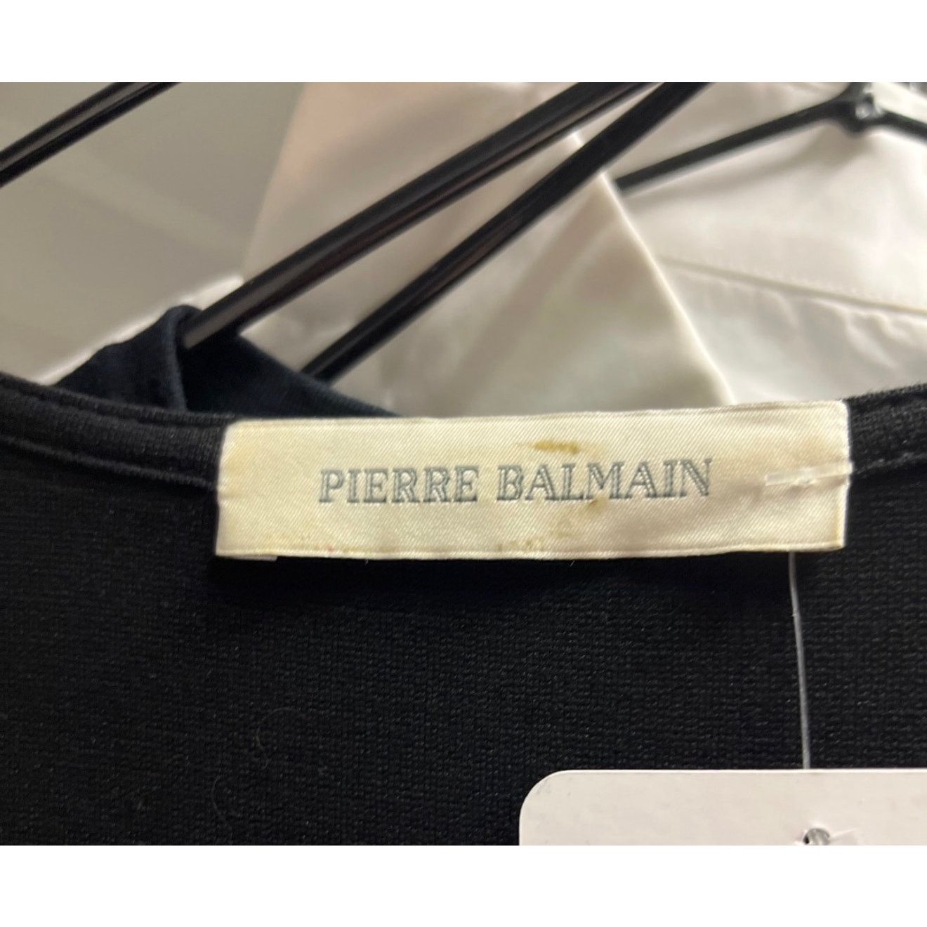 Pierre Balmain NWOT Pierre Balmain Black Bodycon Dress EU38 M Size S / US 4 / IT 40 - 5 Thumbnail
