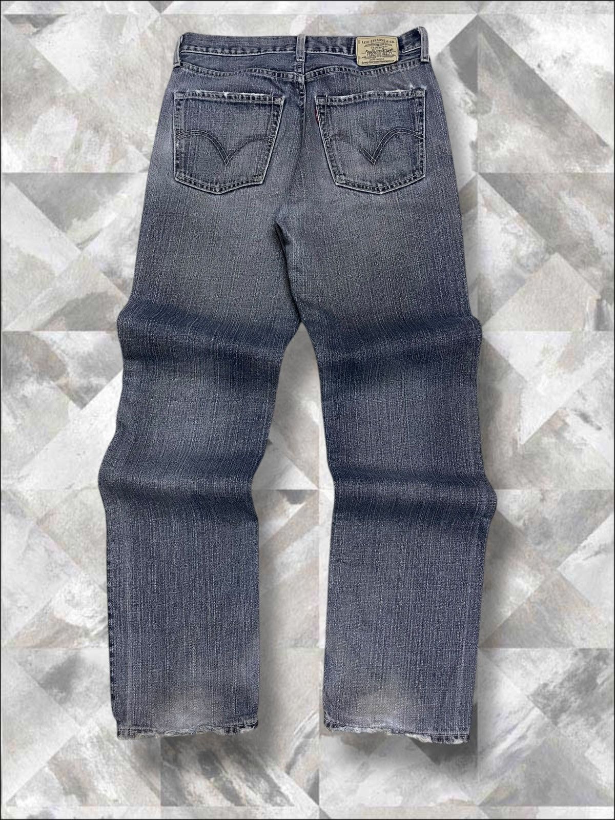 Levi's Vintage Clothing Vintage 1990s Designer Levis 502 Distressed Style Denim Size US 30 / EU 46 - 8 Thumbnail
