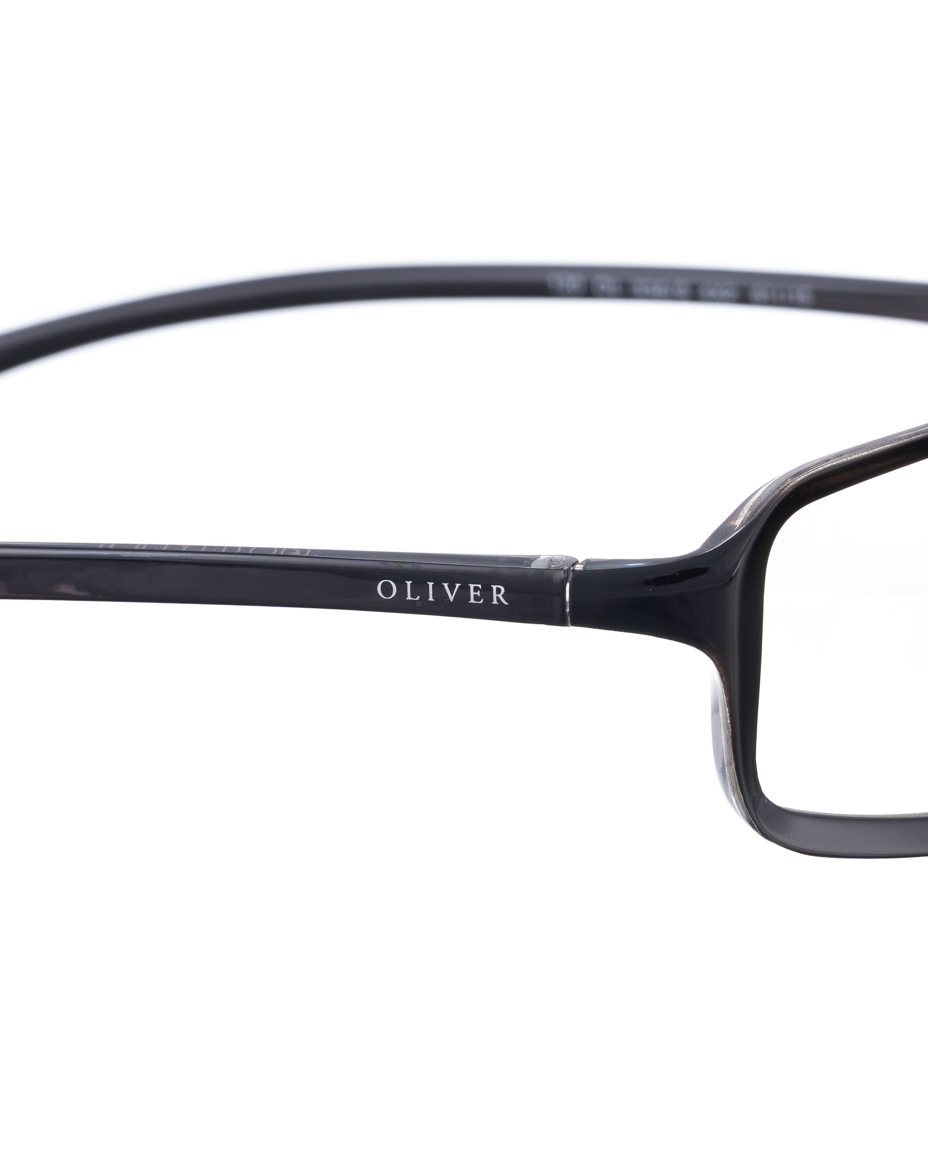 Valentino Oliver by Valentino 00s Clear Black Mirror Sunglasses Size ONE SIZE - 3 Thumbnail
