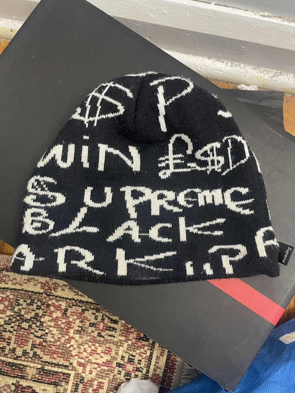 Supreme Supreme BLACK ARK beanie Size ONE SIZE - 1 Thumbnail