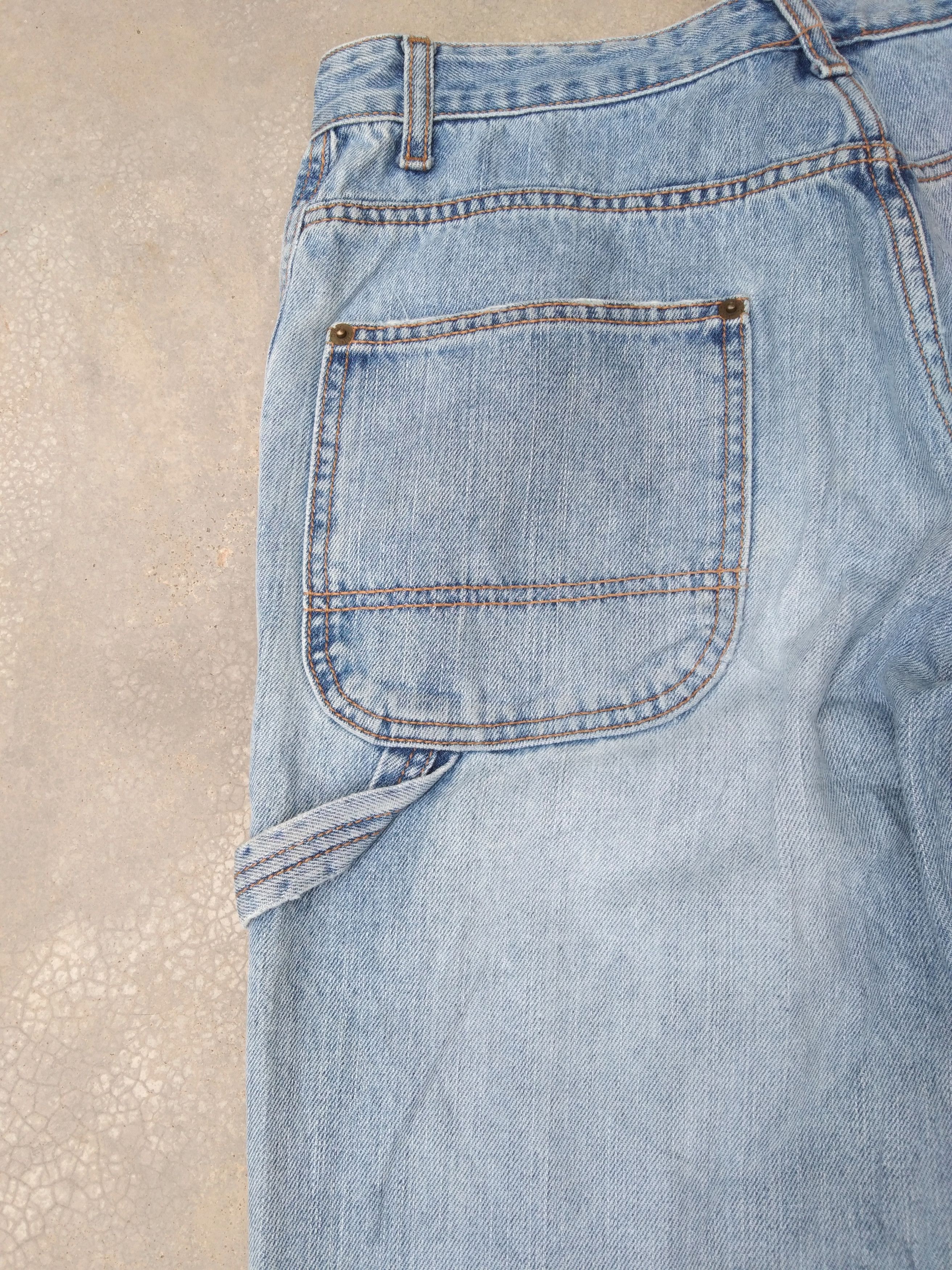 Japanese Brand × Vintage Vintage Distressed Duck Head Carpenter Jeans 30x29 Size US 30 / EU 46 - 2 Thumbnail