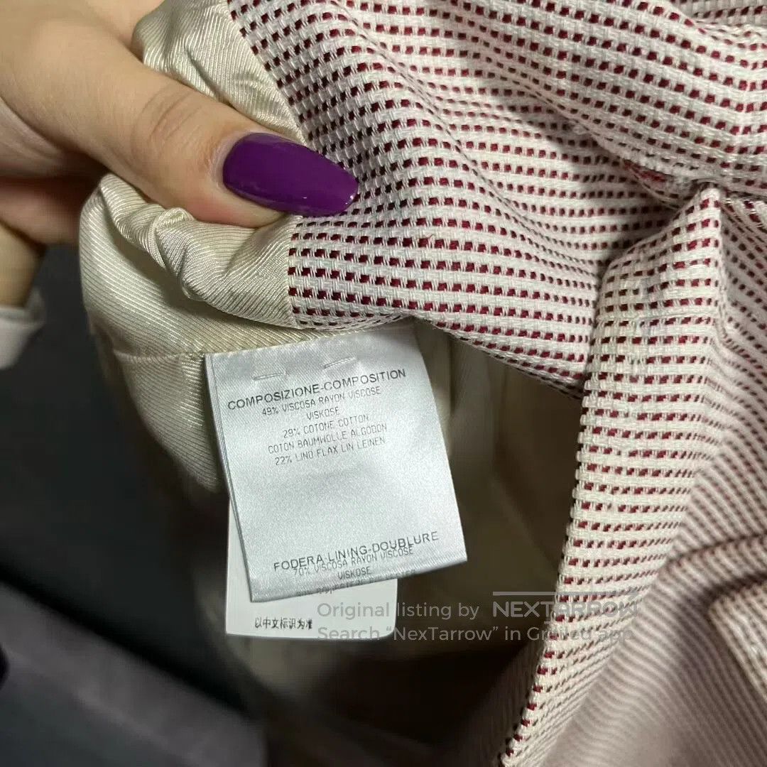 Gucci Guicci Colorful collar casual long-sleeved jacket coat| Size US S / EU 44-46 / 1 - 4 Thumbnail