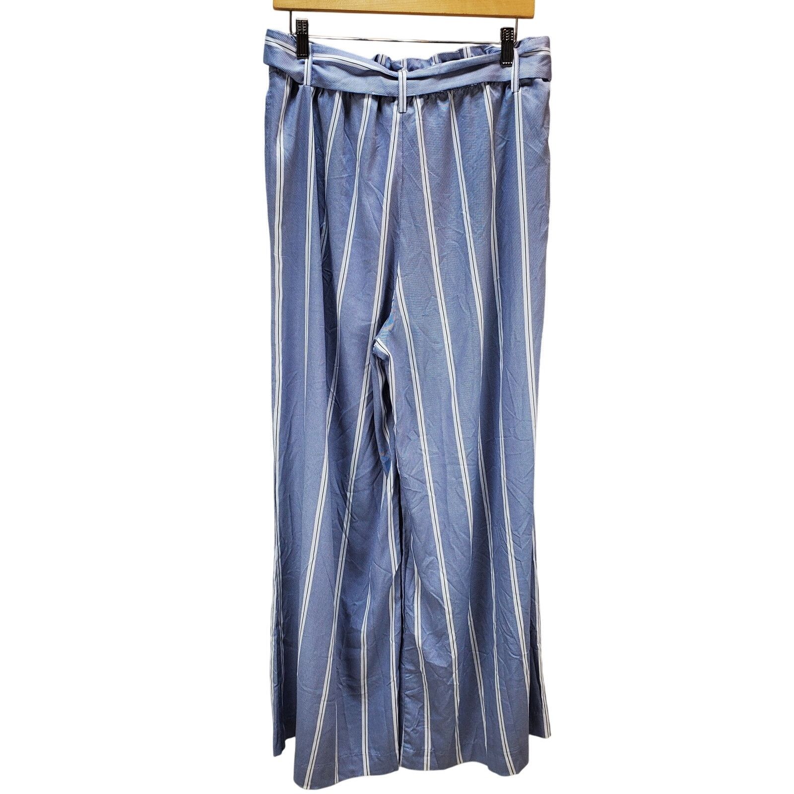 H&M H&M Wide Leg Pant Womens 12 Paper Bag Straight Leg Size 34" / US 12 / IT 48 - 2 Thumbnail