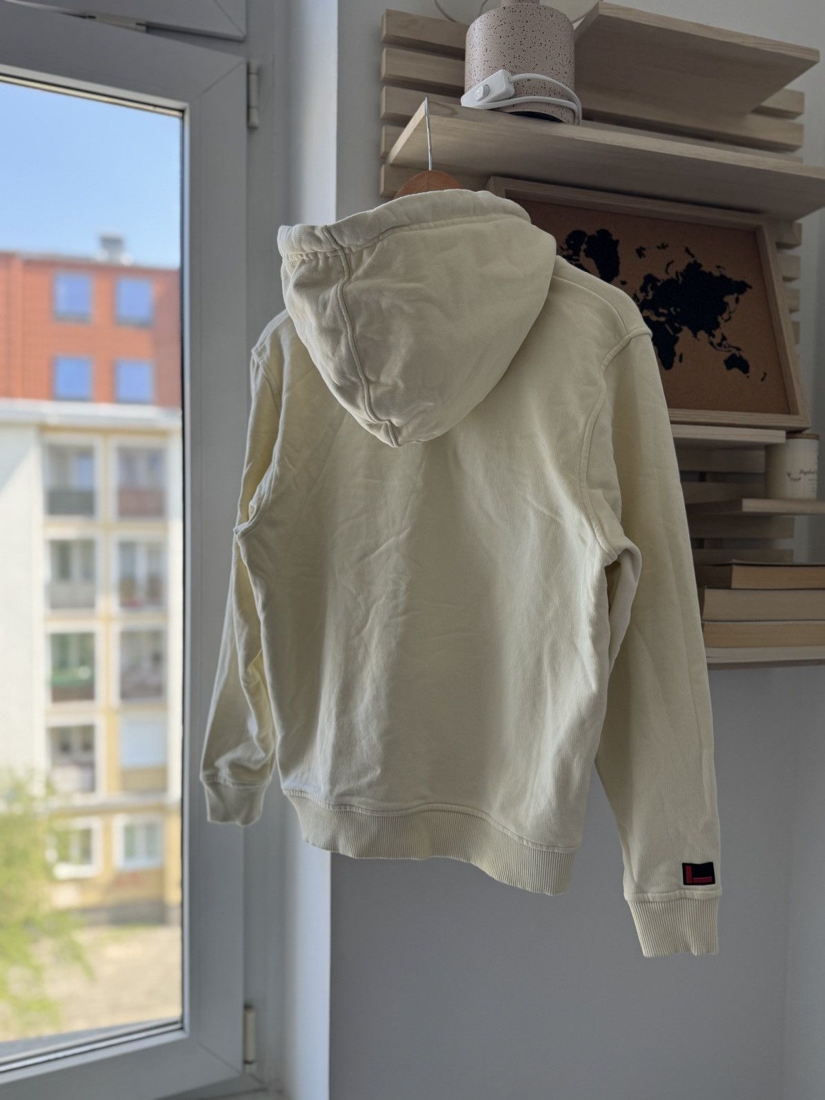 Fubu Fubu Hoodie 05 Big Logo Beige Vintage Size US S / EU 44-46 / 1 - 5 Thumbnail