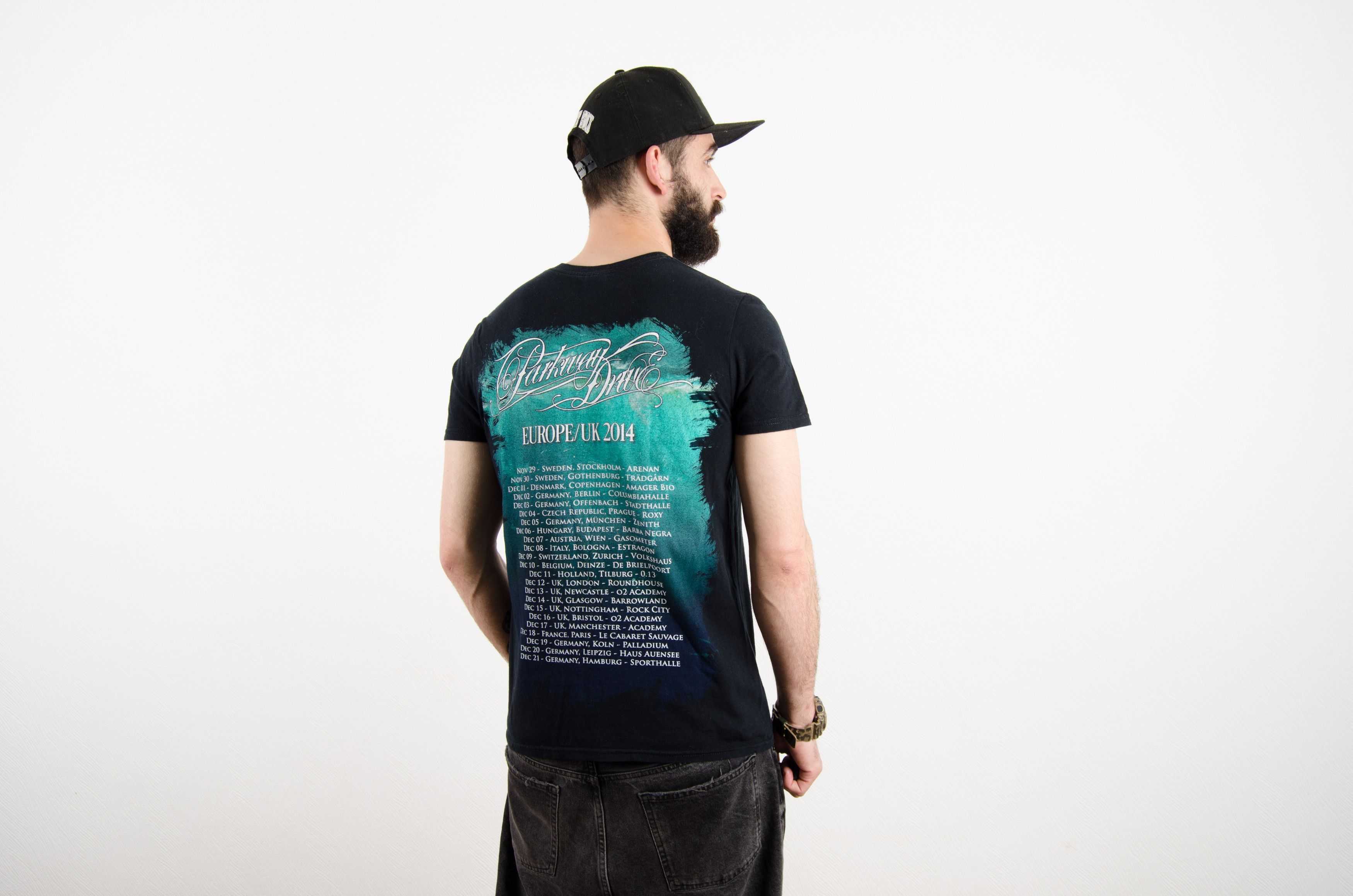 Band Tees Parkway Drive Octopus 2014 Tour T Shirt Rock Band Size US M / EU 48-50 / 2 - 2 Thumbnail