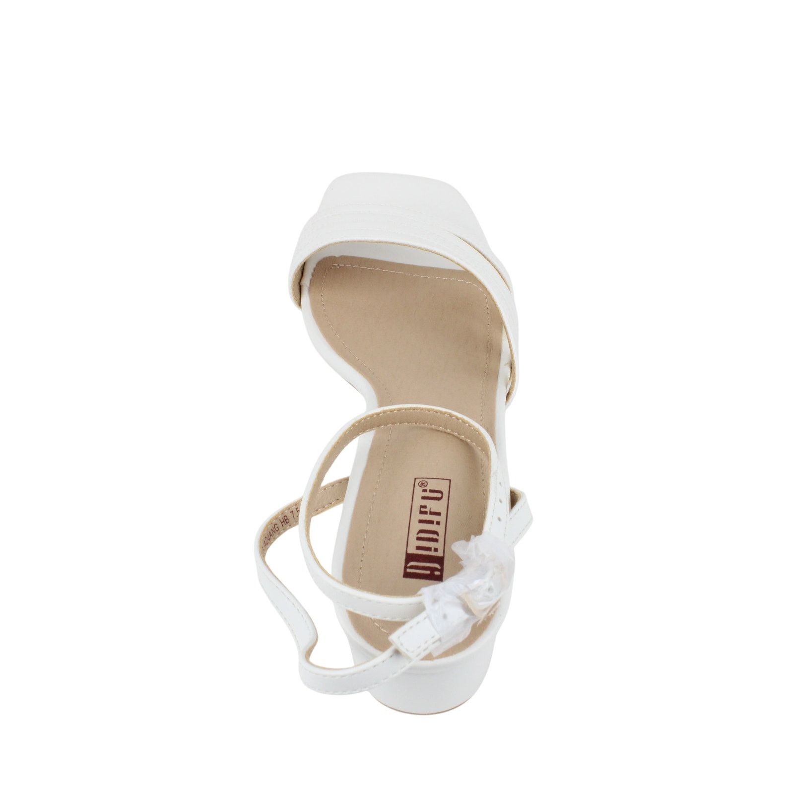 & Other Stories Idifu Womens White 2.5" Heels With Ankle Strap - Size 7.5 Size US 7.5 / IT 37.5 - 7 Thumbnail