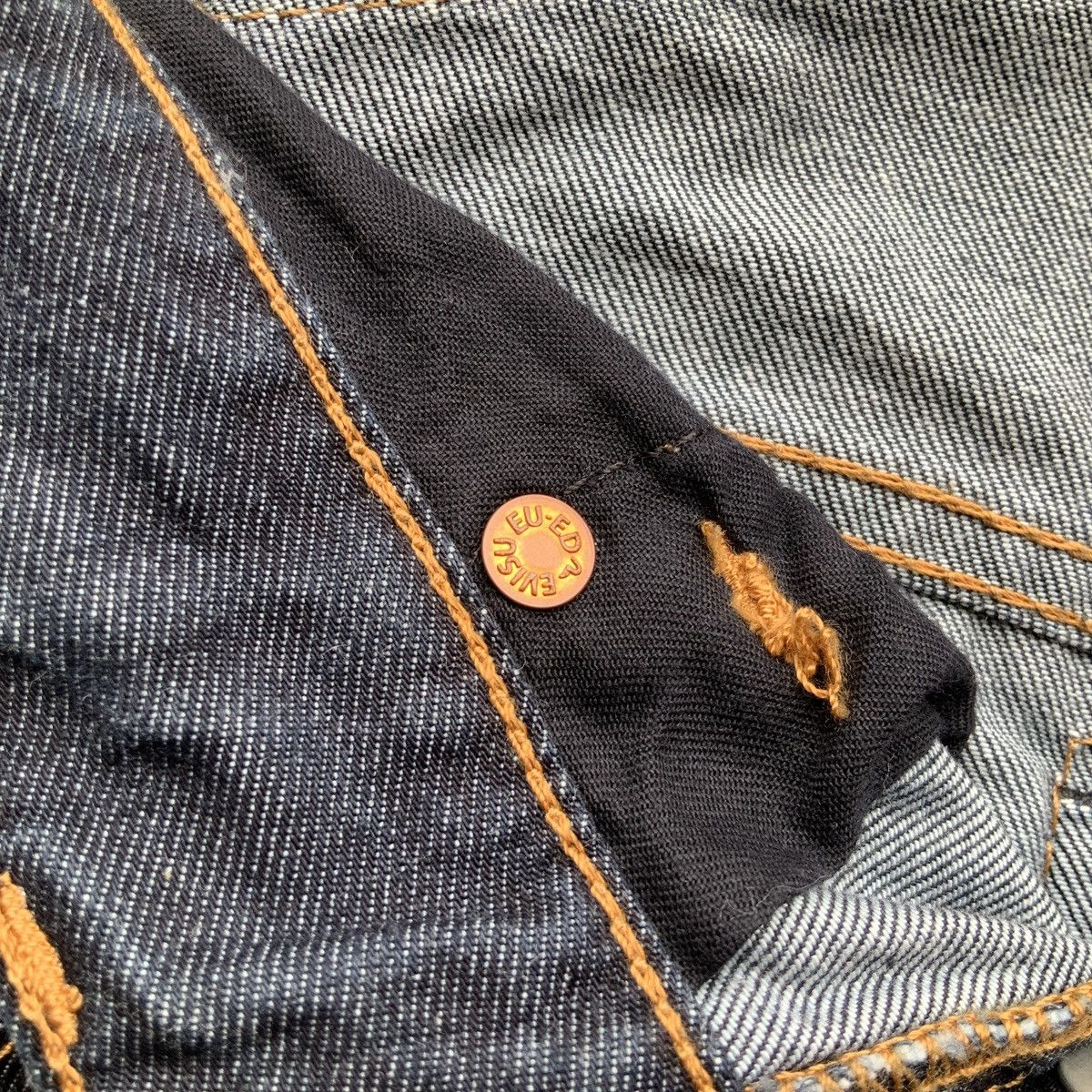 Evisu × Japanese Brand EVISU EU-ED SEAGULL CARPENTER DENIM JEANS Size US 30 / EU 46 - 9 Thumbnail